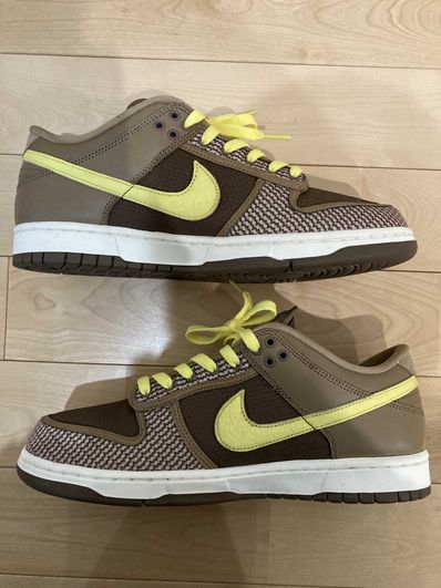 UNDEFEATED × Nike Dunk Low SP "Canteen/Lemon Frost/Palomino"