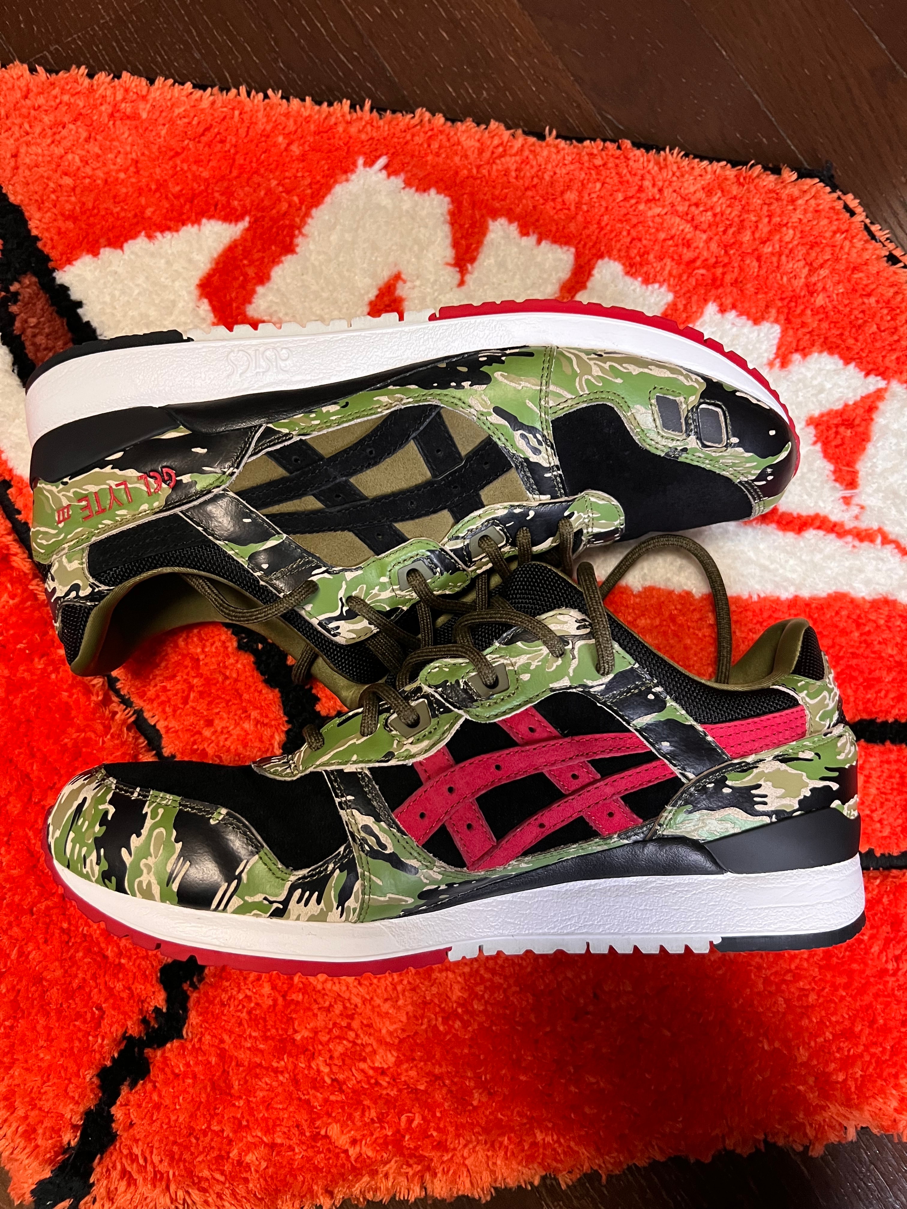 atmos × Asics Gel-Lyte 3 "Green Camo"