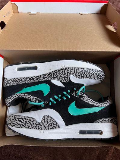 atmos × Nike Air Max 1 Premium Retro "Elephant/Safari" (2017)