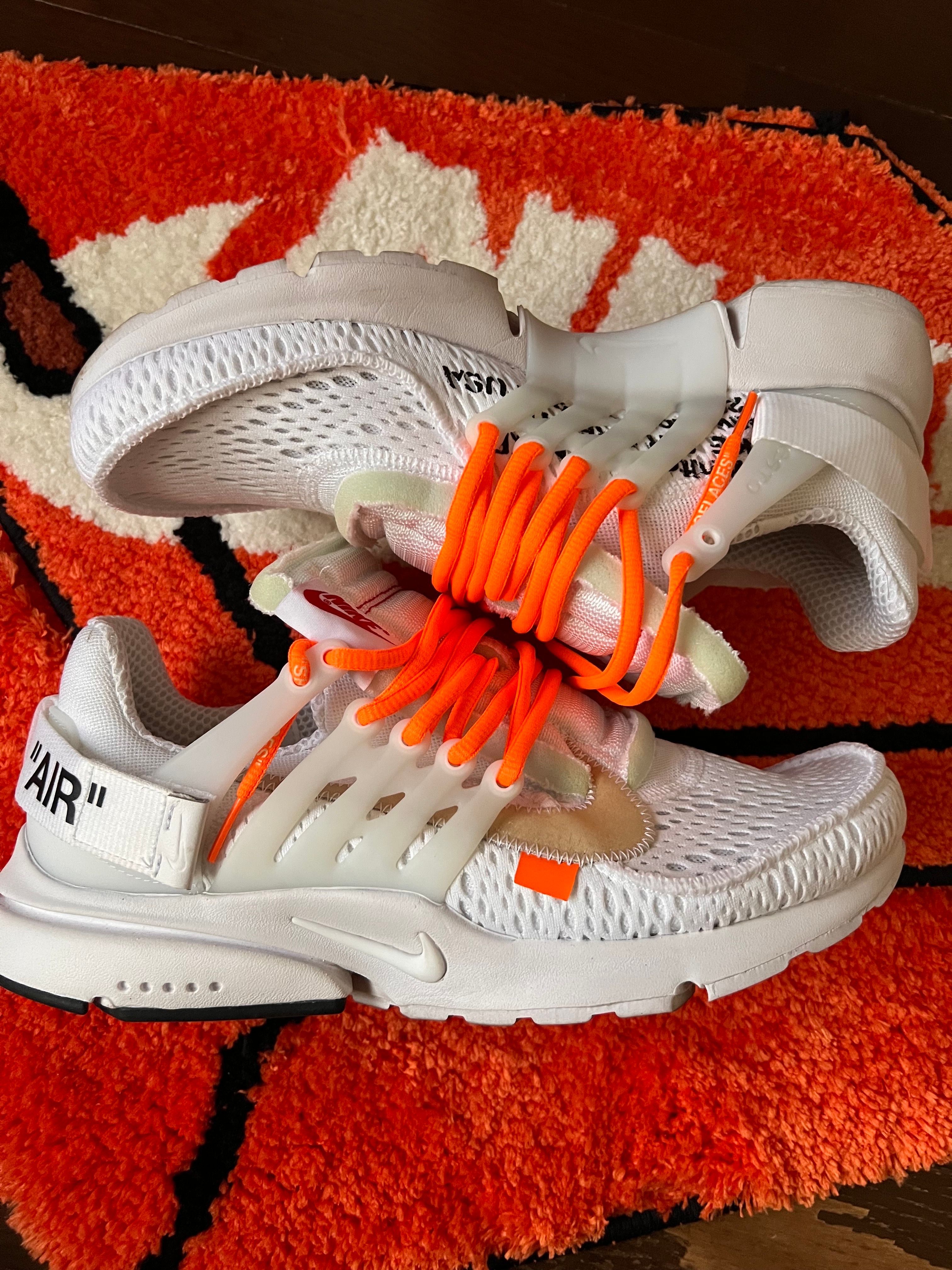 Off-White × Nike Air Presto "White/Black/Cone"