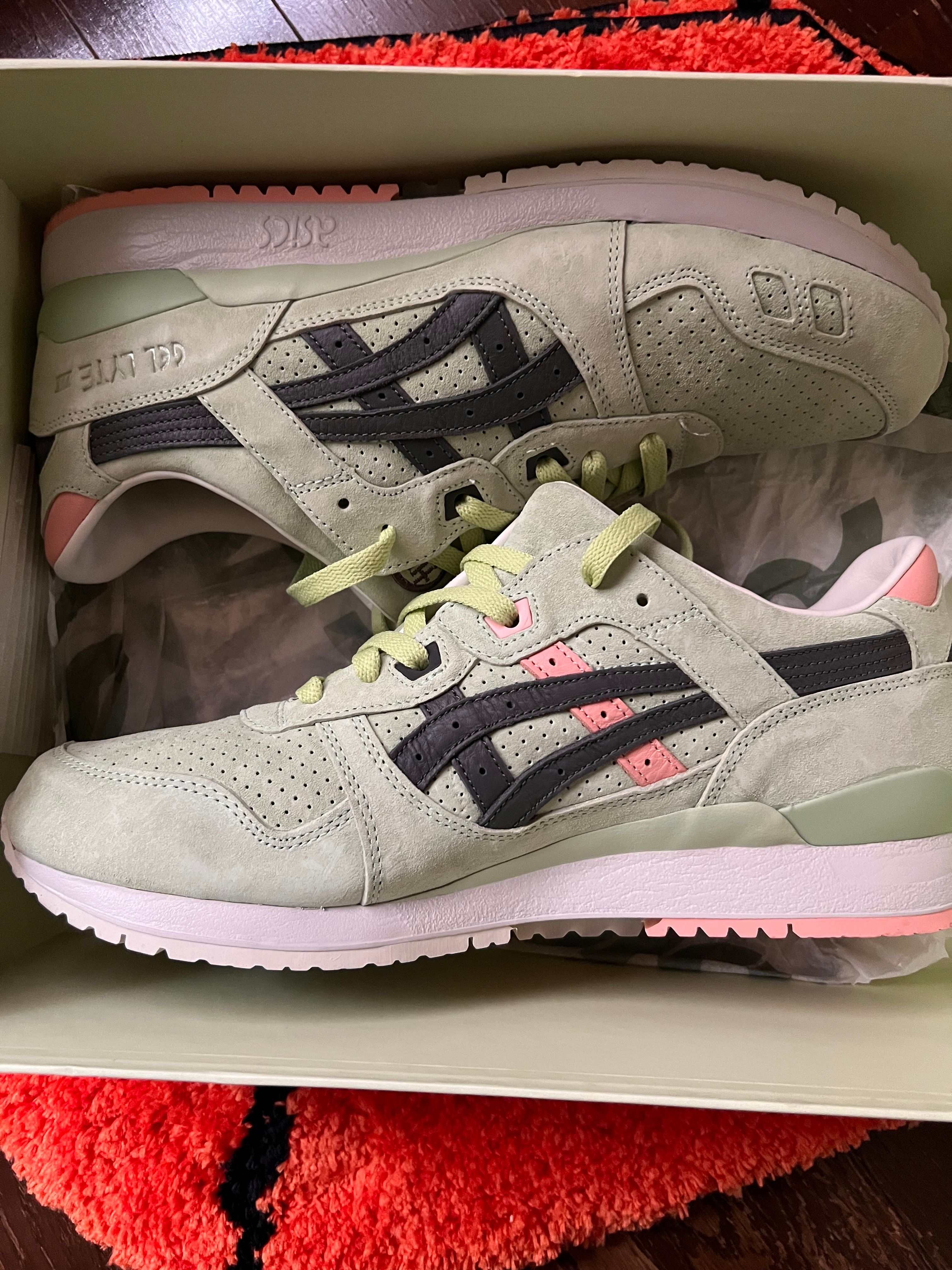 End × ASICS Gel-Lyte III "Wasabi"