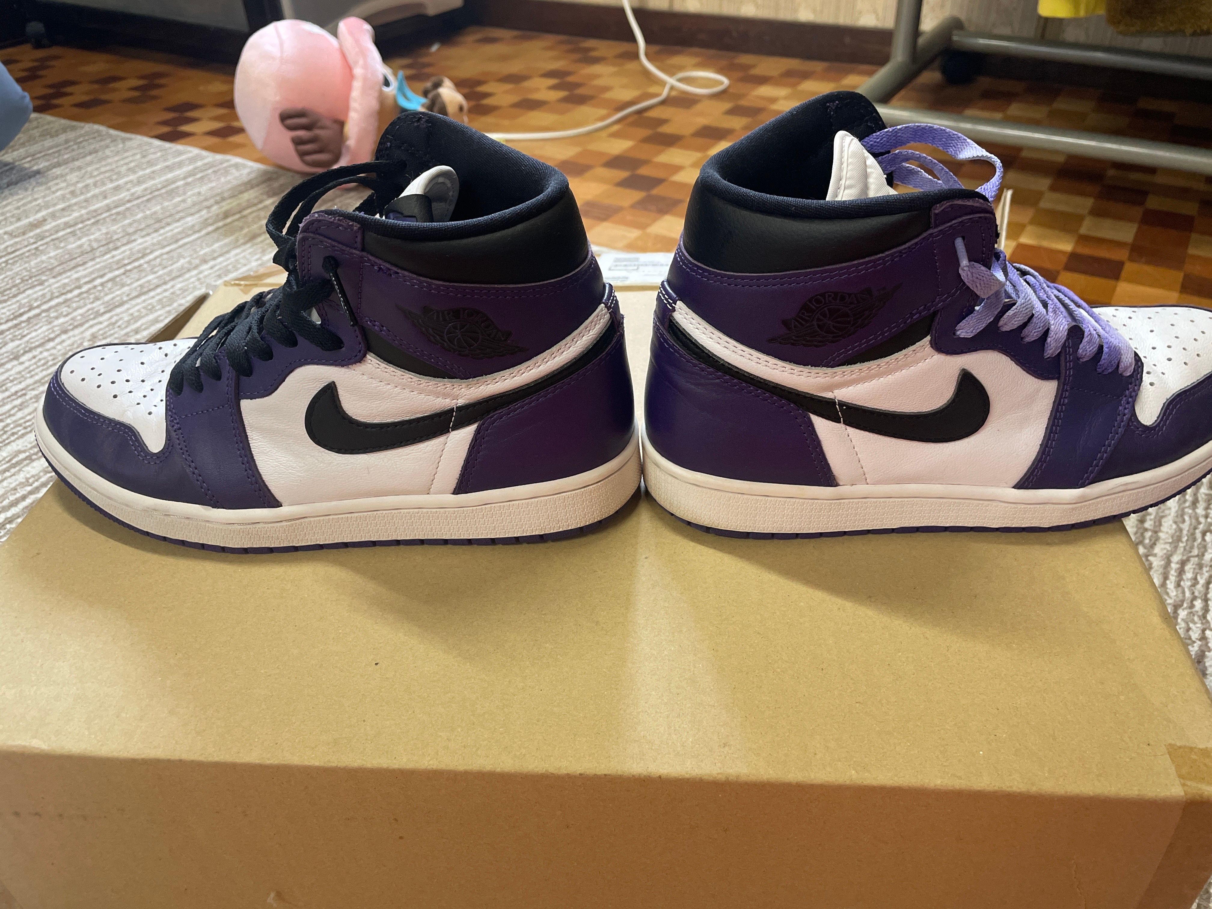 Nike Air Jordan 1 Retro High OG "Court Purple White/Black" (2020)   