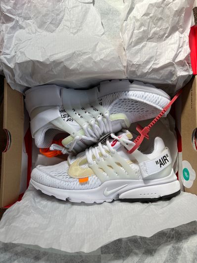 Off-White × Nike Air Presto "White/Black/Cone"