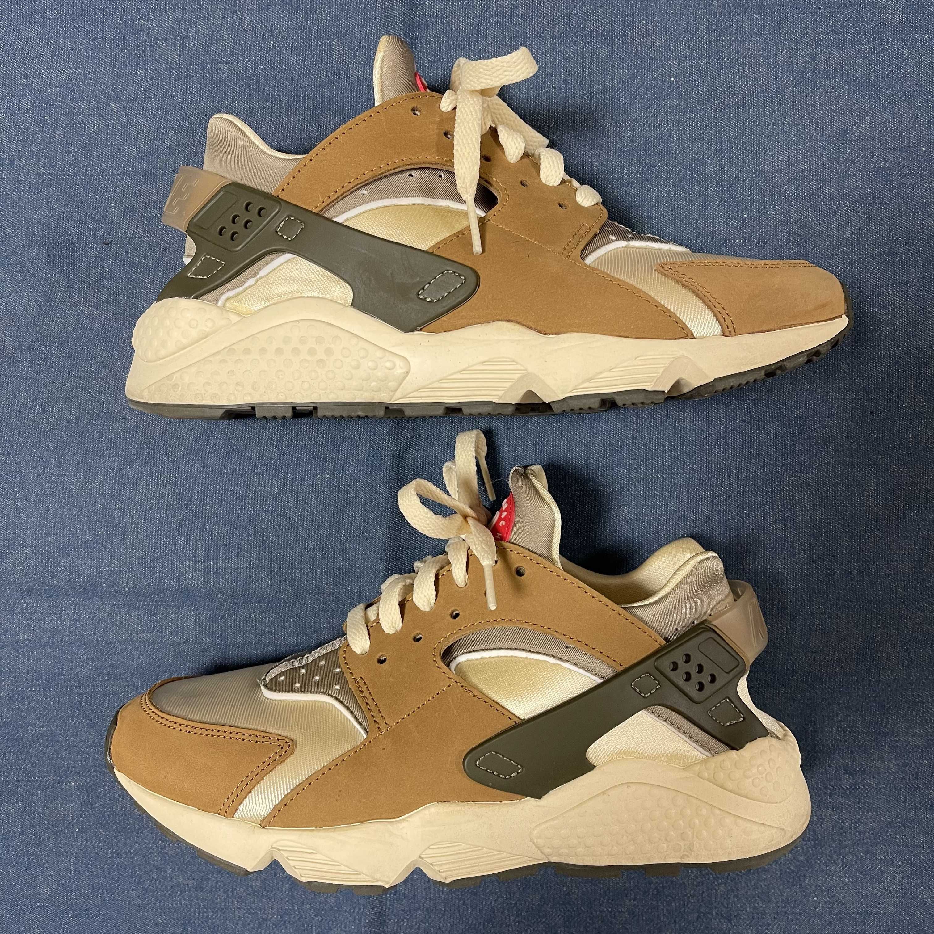Stussy × Nike Air Huarache "Desert Oak"