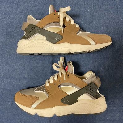 Stussy × Nike Air Huarache "Desert Oak"