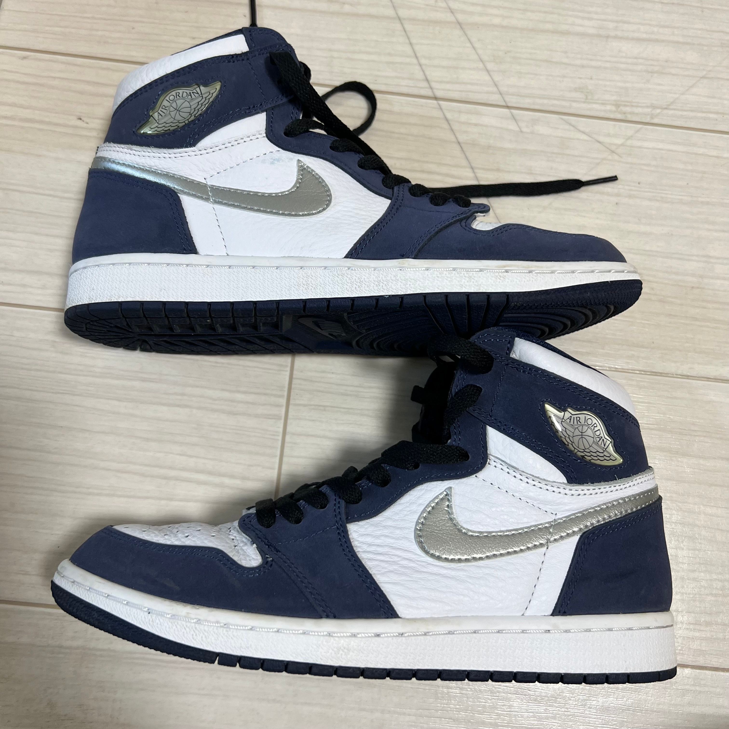 Nike Air Jordan 1 High OG CO.JP "White/Midnight Navy" (2020)(ブリーフケースなし)