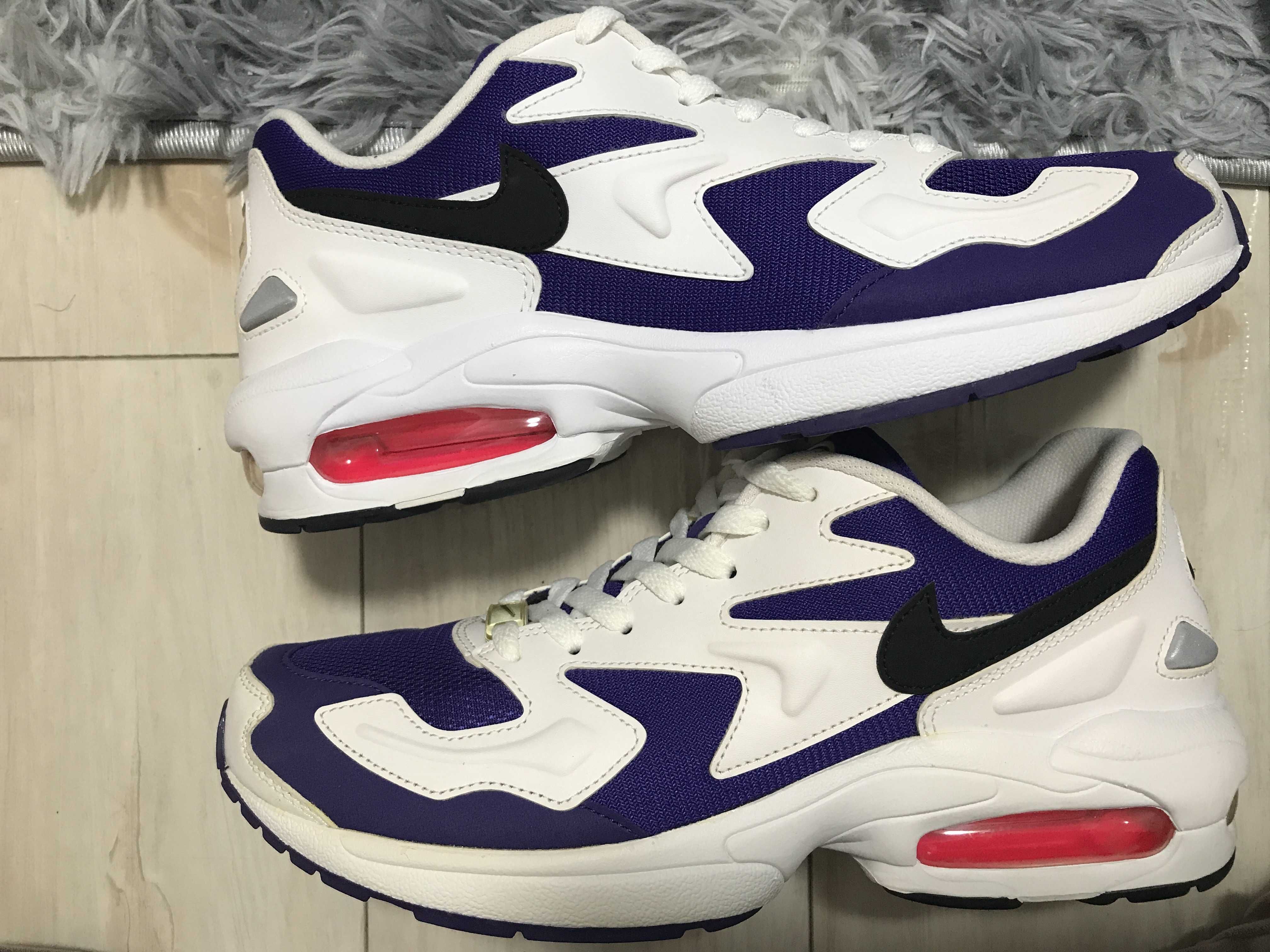 Nike Air Max2 Light "White/Purple Pink"