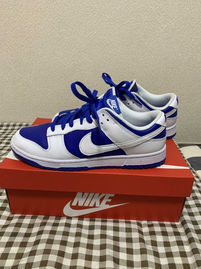 Nike Dunk Low Retro "Racer Blue and White"