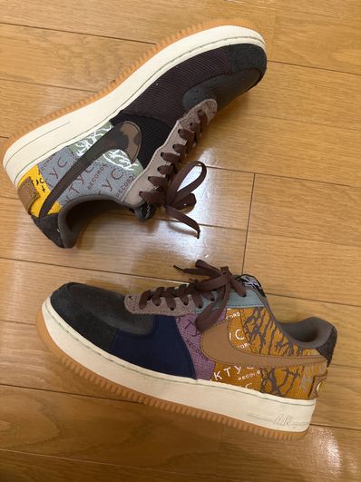 Travis Scott × Nike Air Force 1 Low Cactus Jack "Multi Color"