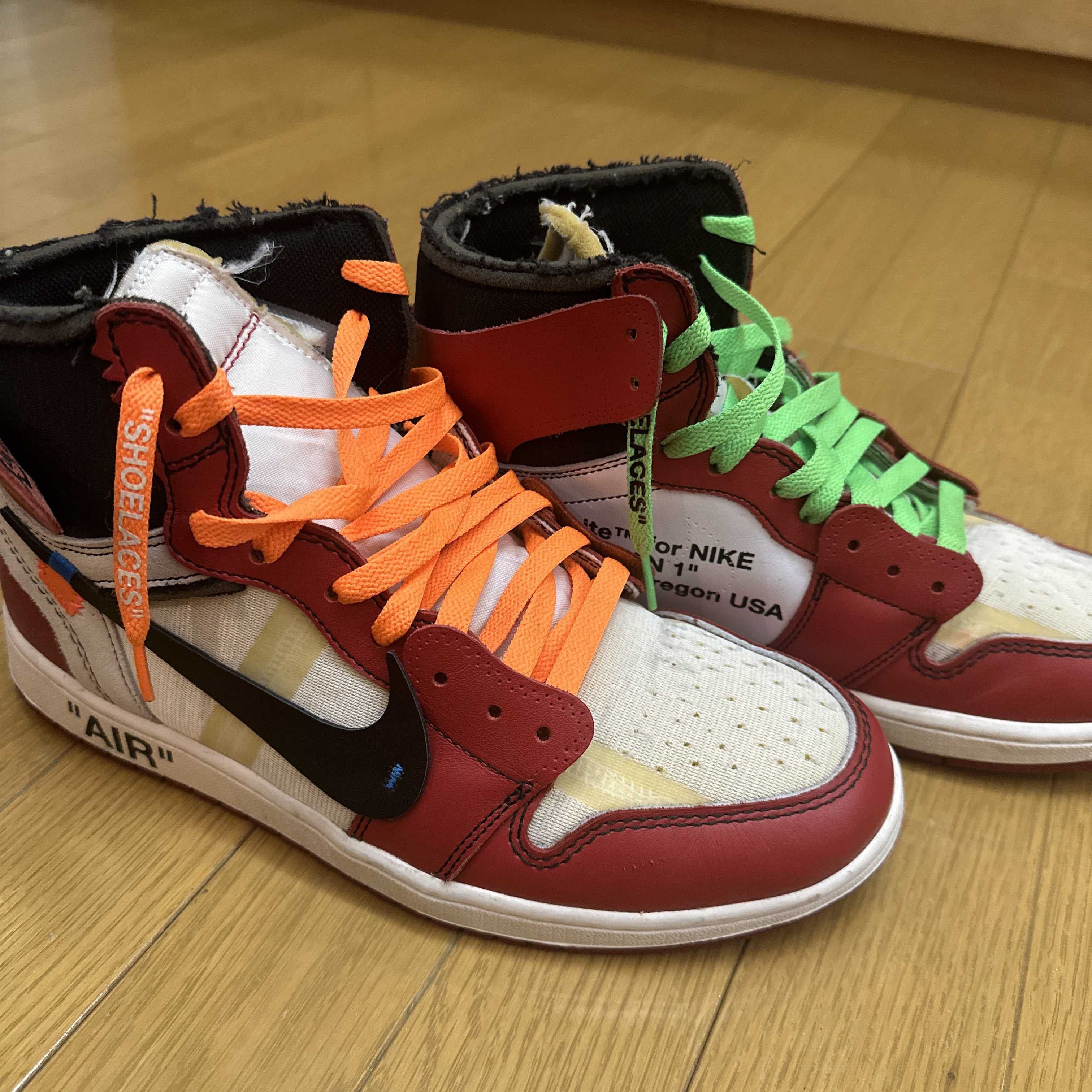 Off-White × Nike Air Jordan 1 Retro High The Ten "Chicago"
