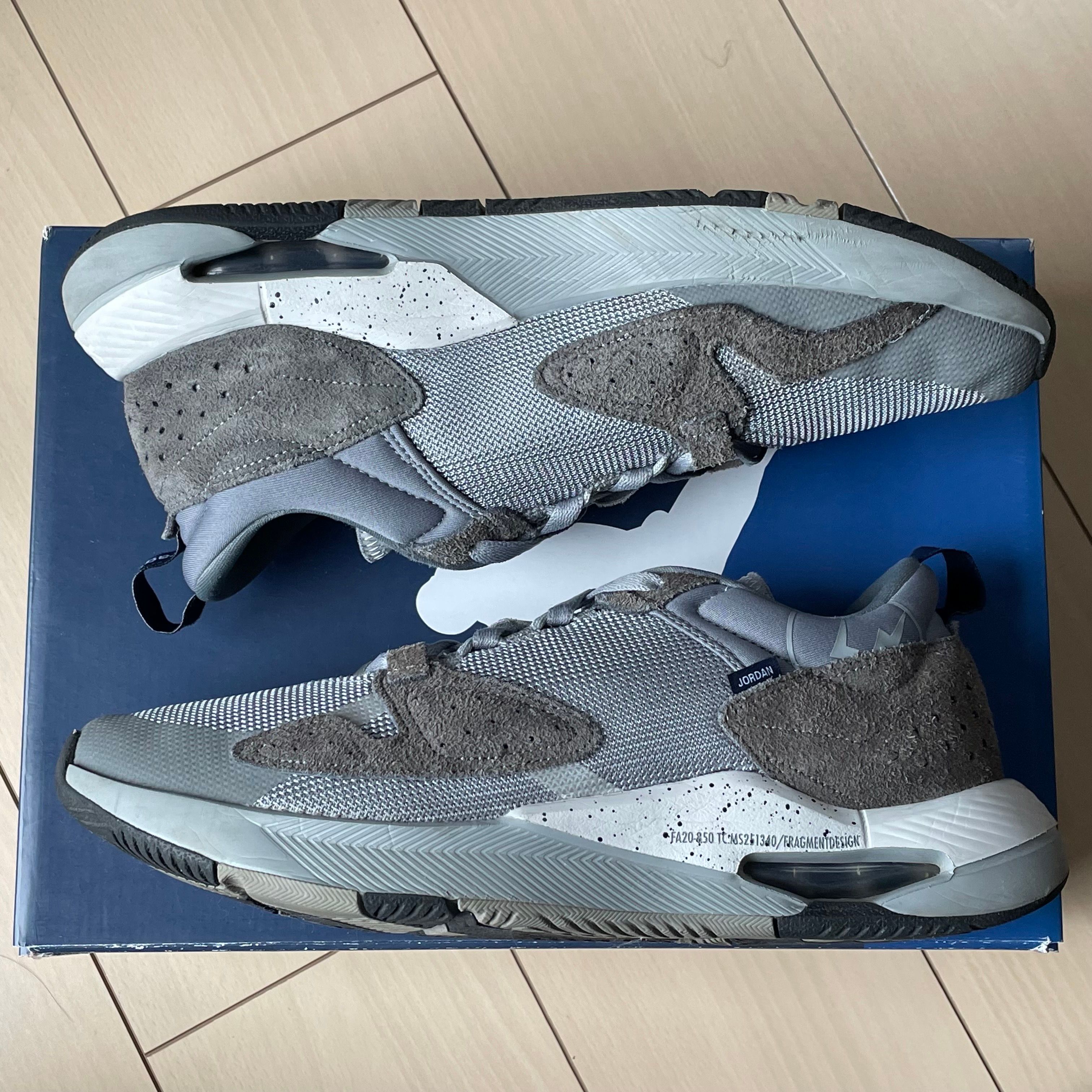 FRAGMENT × JORDAN AIR CADENCE PARTICLE GREY