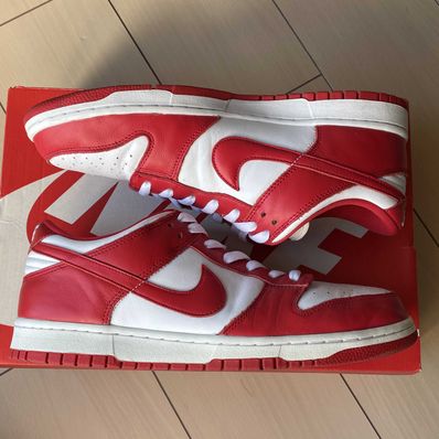 Nike Dunk Low SP "White and University Red"
