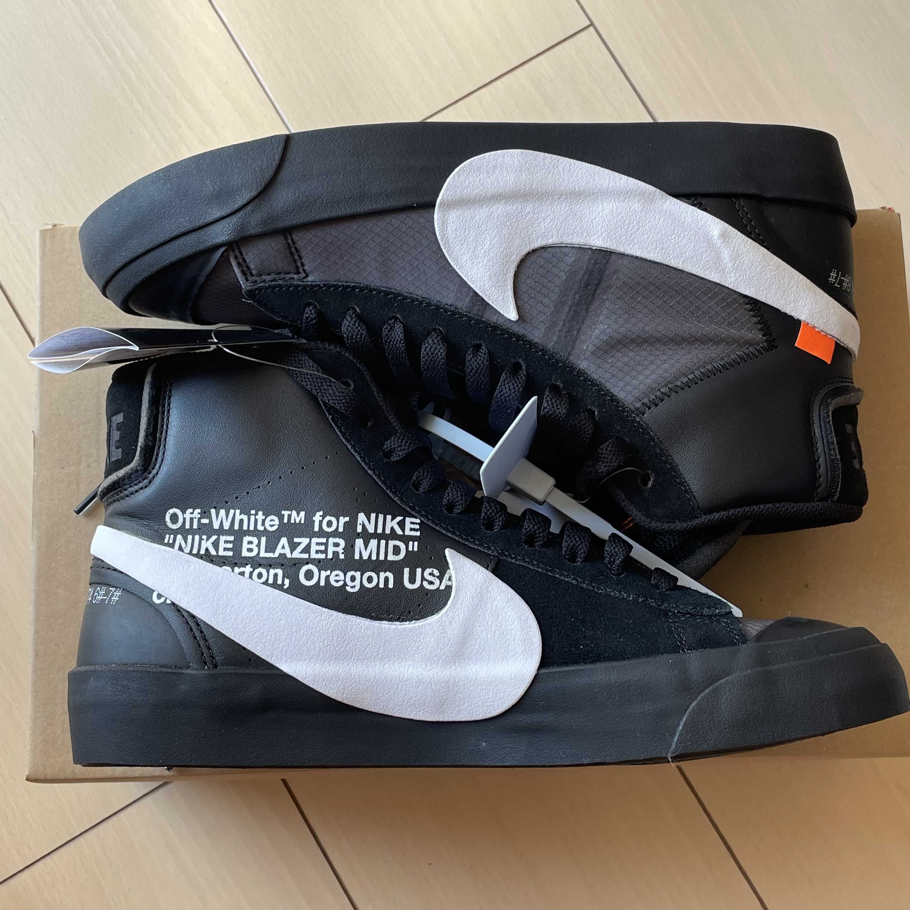 Off-White × Nike Blazer Studio Mid "Grim Reaper"