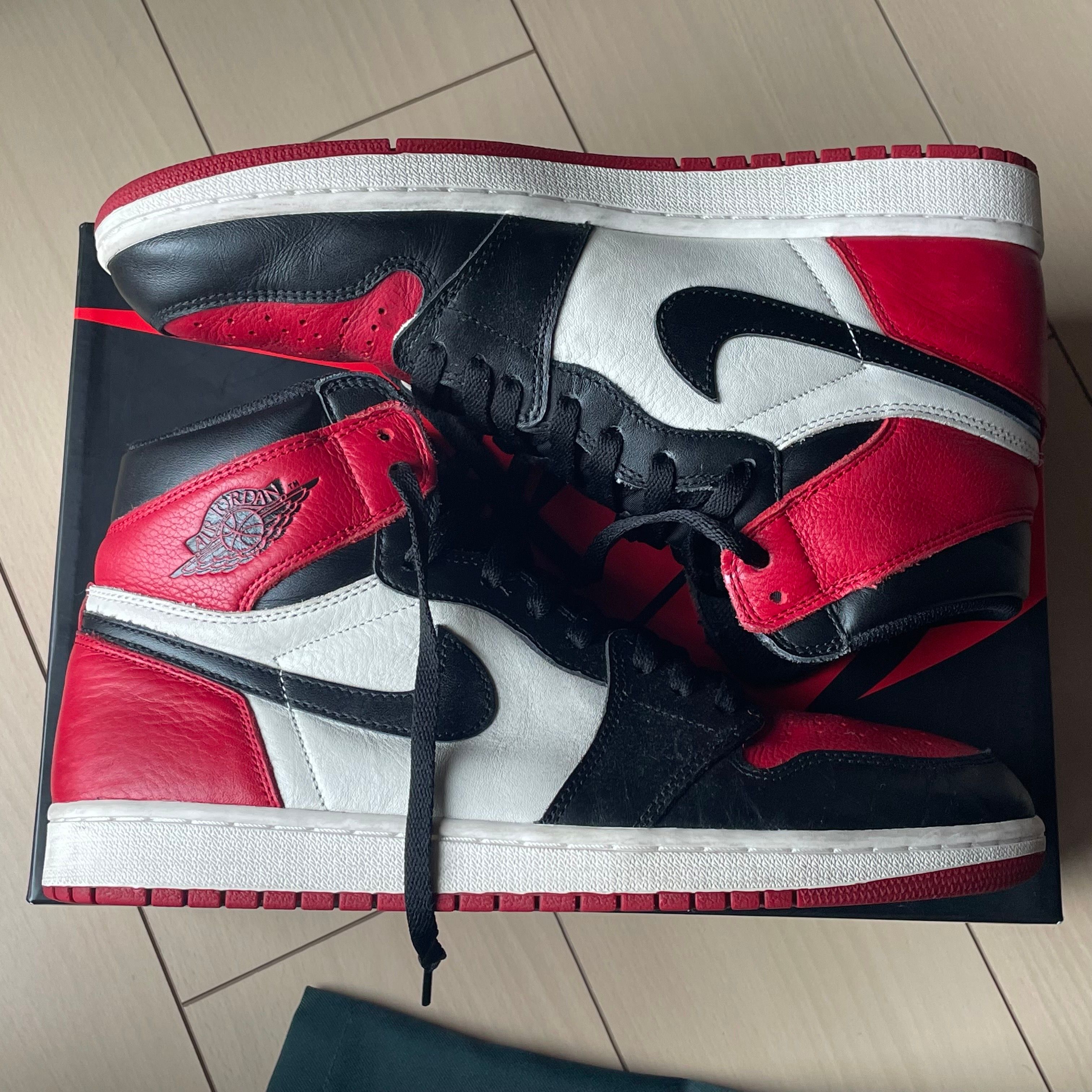 Nike Air Jordan 1 Retro High OG "Bred Toe"