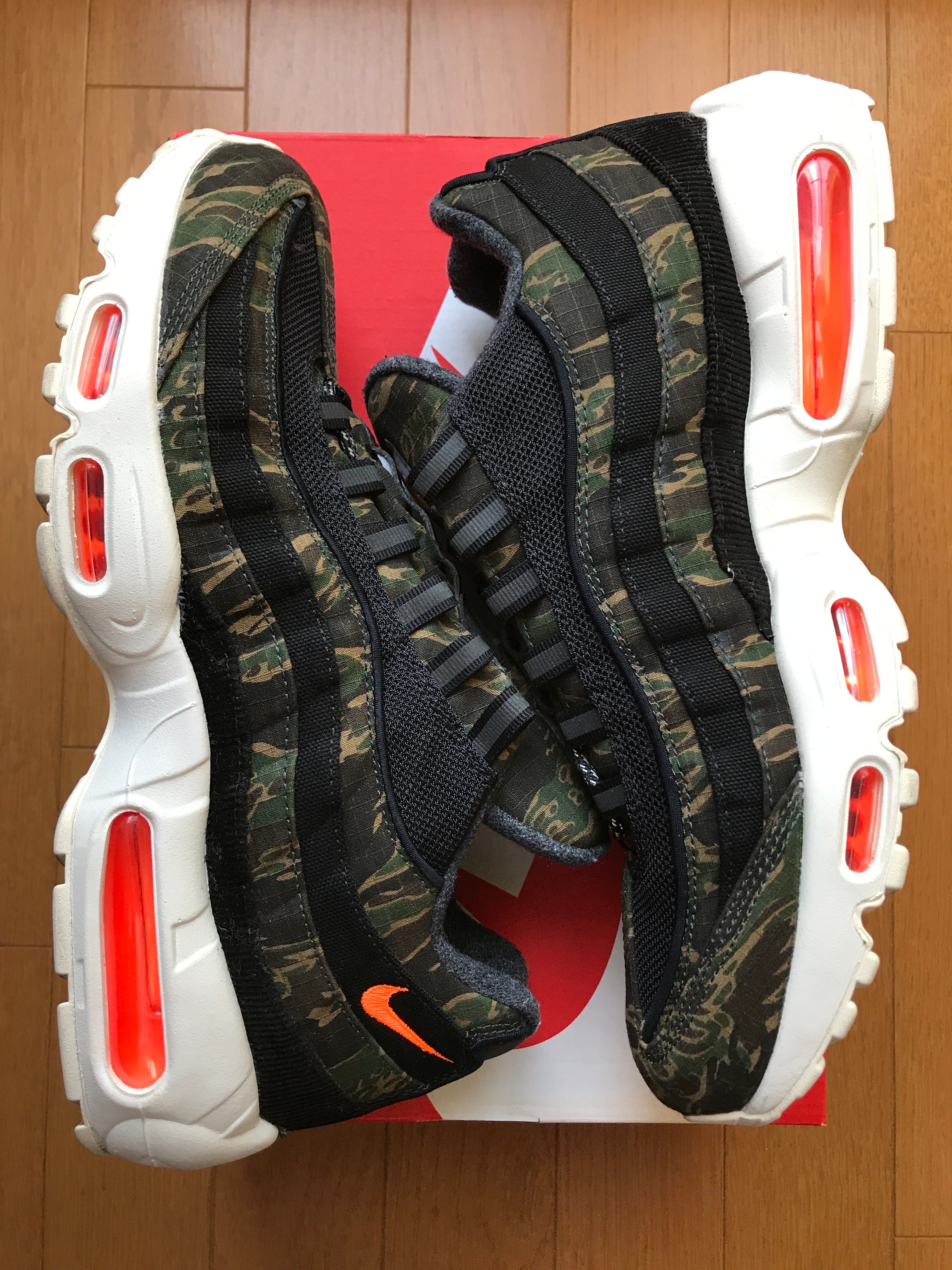 Carharte WIP × Nike Air Max 95 "Black/Sail/Total Orange"