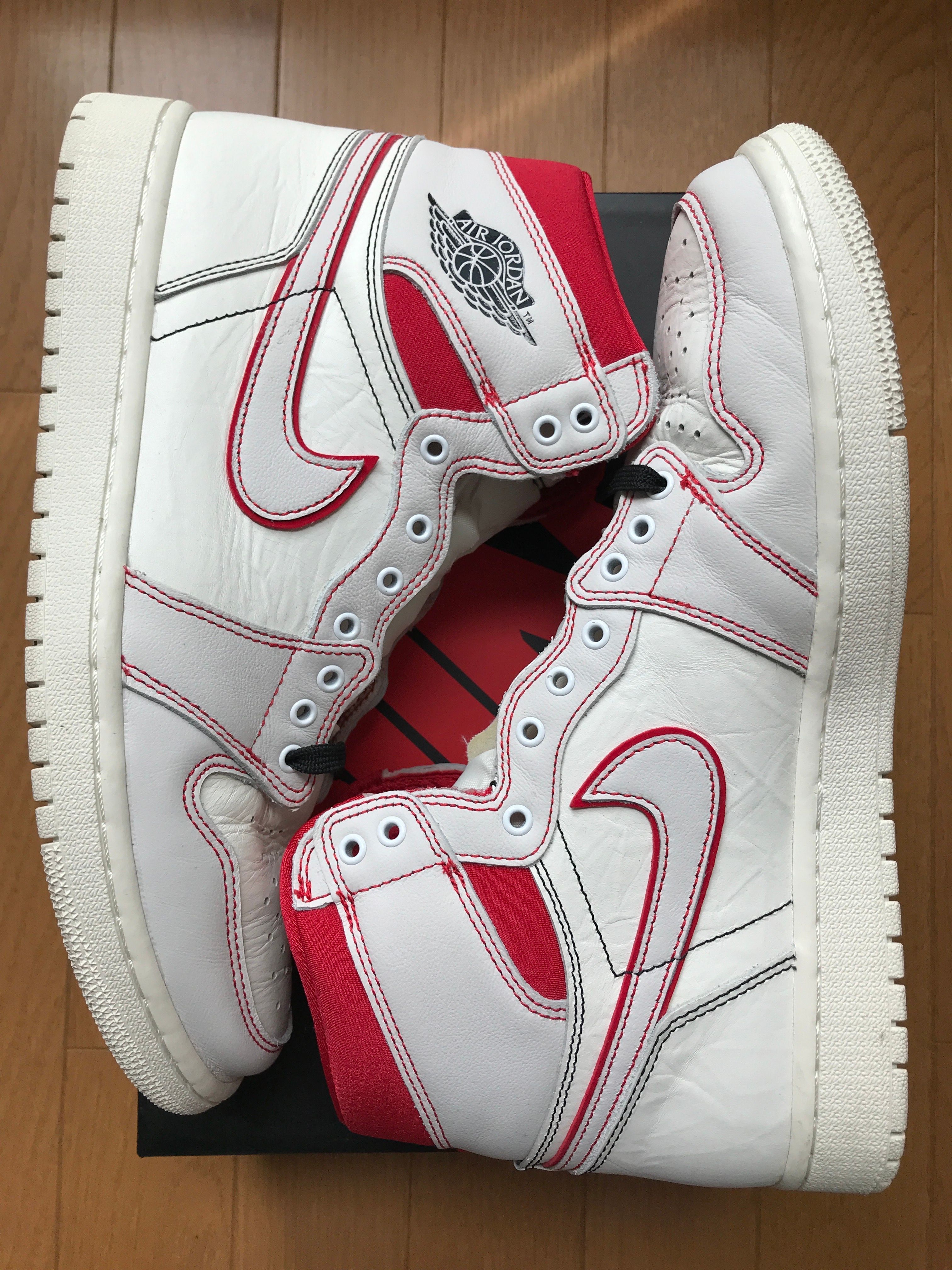 Nike Air Jordan 1 Retro High OG "Sail/University Red"     