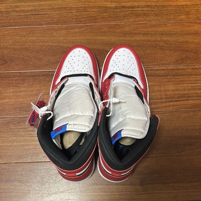 Spiderman × Nike Air Jordan 1 Origin Story "Gym Red/White/Photo Blue/Black"