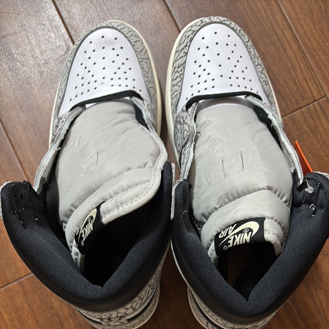 Nike Air Jordan 1 High OG "White Cement/Safari"
