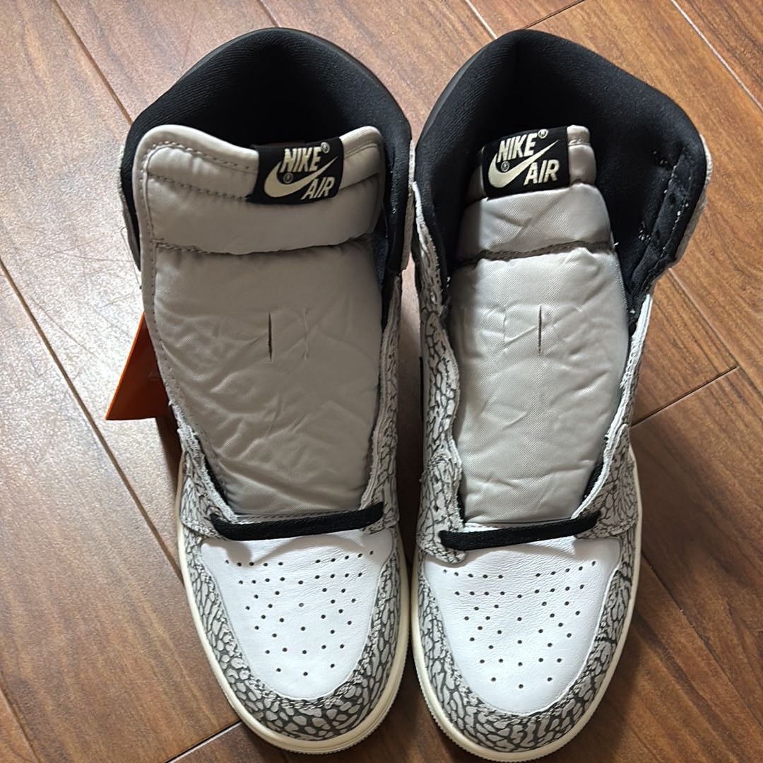 Nike Air Jordan 1 High OG "White Cement/Safari"