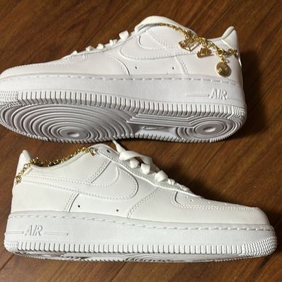 Nike Women's Air Force 1 Low "White Pendats"