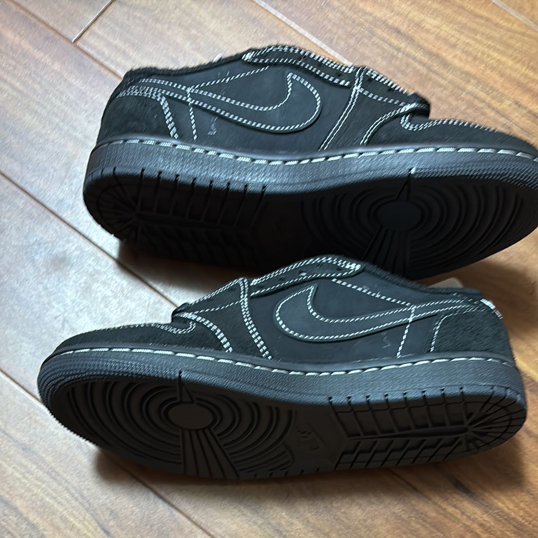 Travis Scott × Nike Air Jordan 1 Low OG SP "Black Phantom"