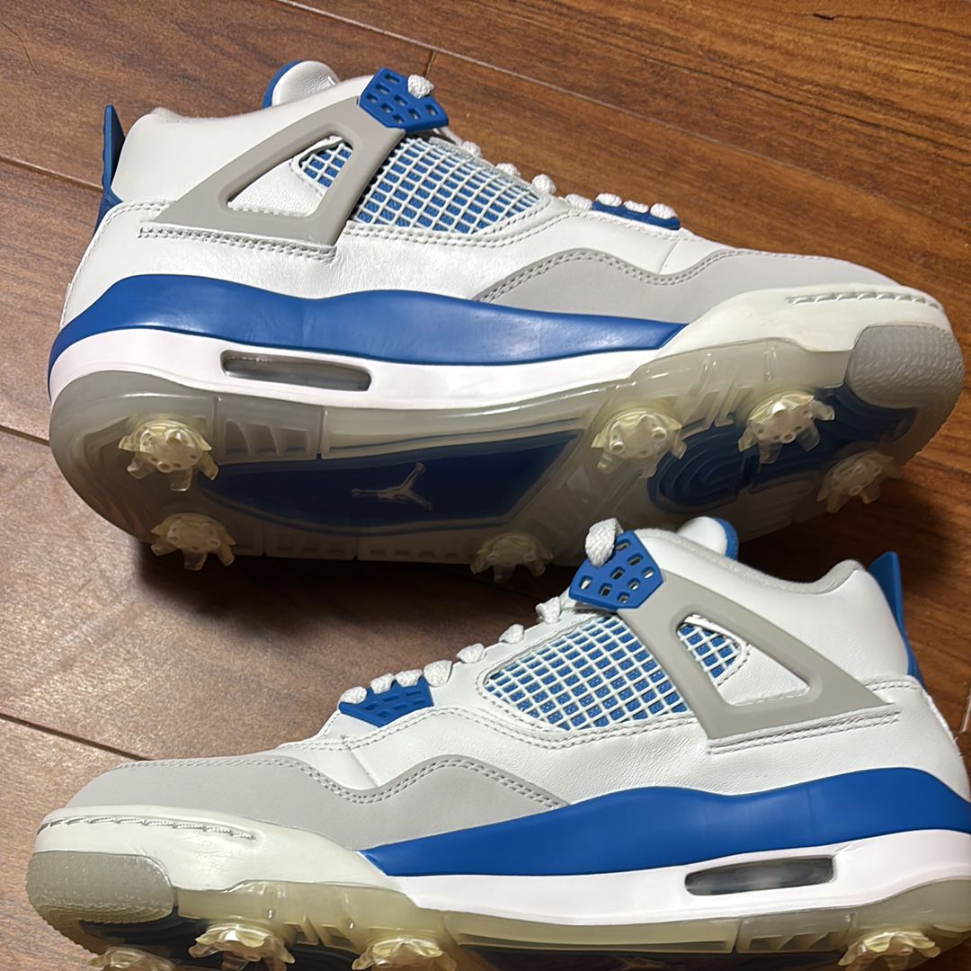 NIKE AIR JORDAN 4 GOLF "MILITARY BLUE"