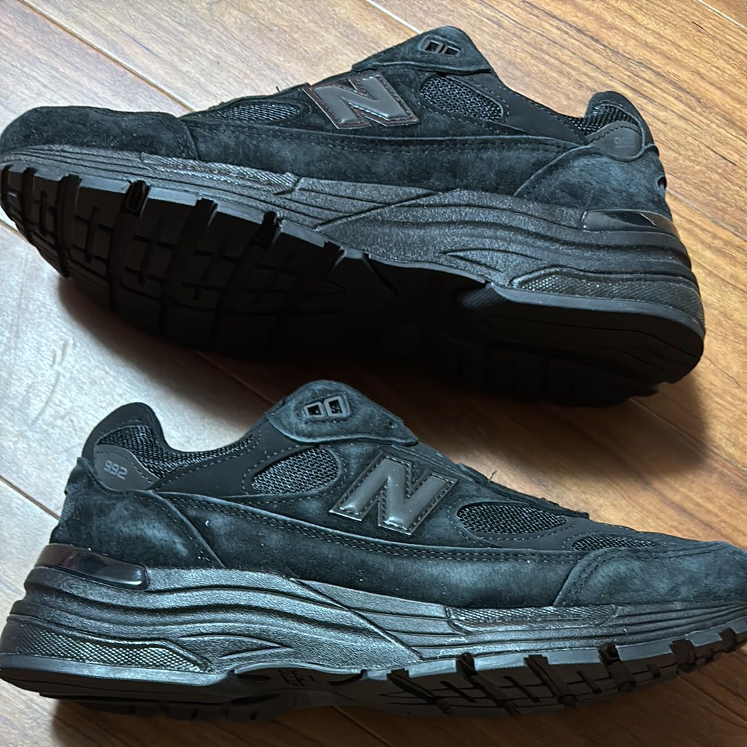New Balance 992 "Triple Black"