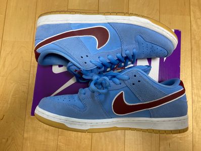 Nike SB Dunk Low Pro "Philadelphia Phillies/Valor Blue and Team Maroon"