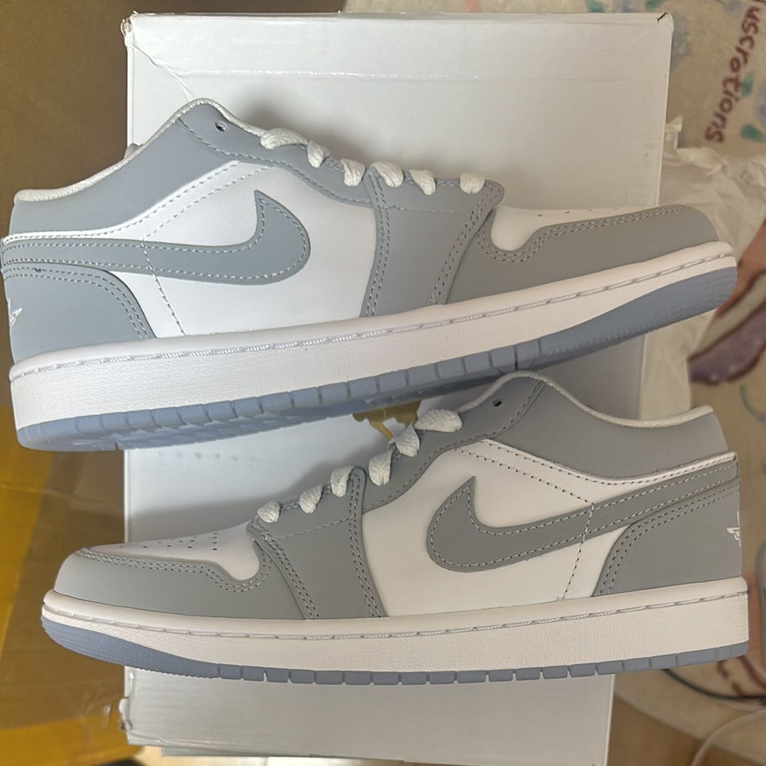 Nike Women's Air Jordan 1 Low "Wolf Grey"