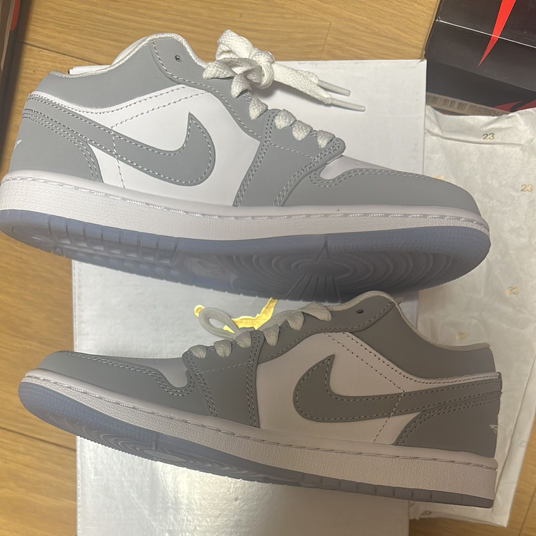 Nike Women's Air Jordan 1 Low "Wolf Grey"
