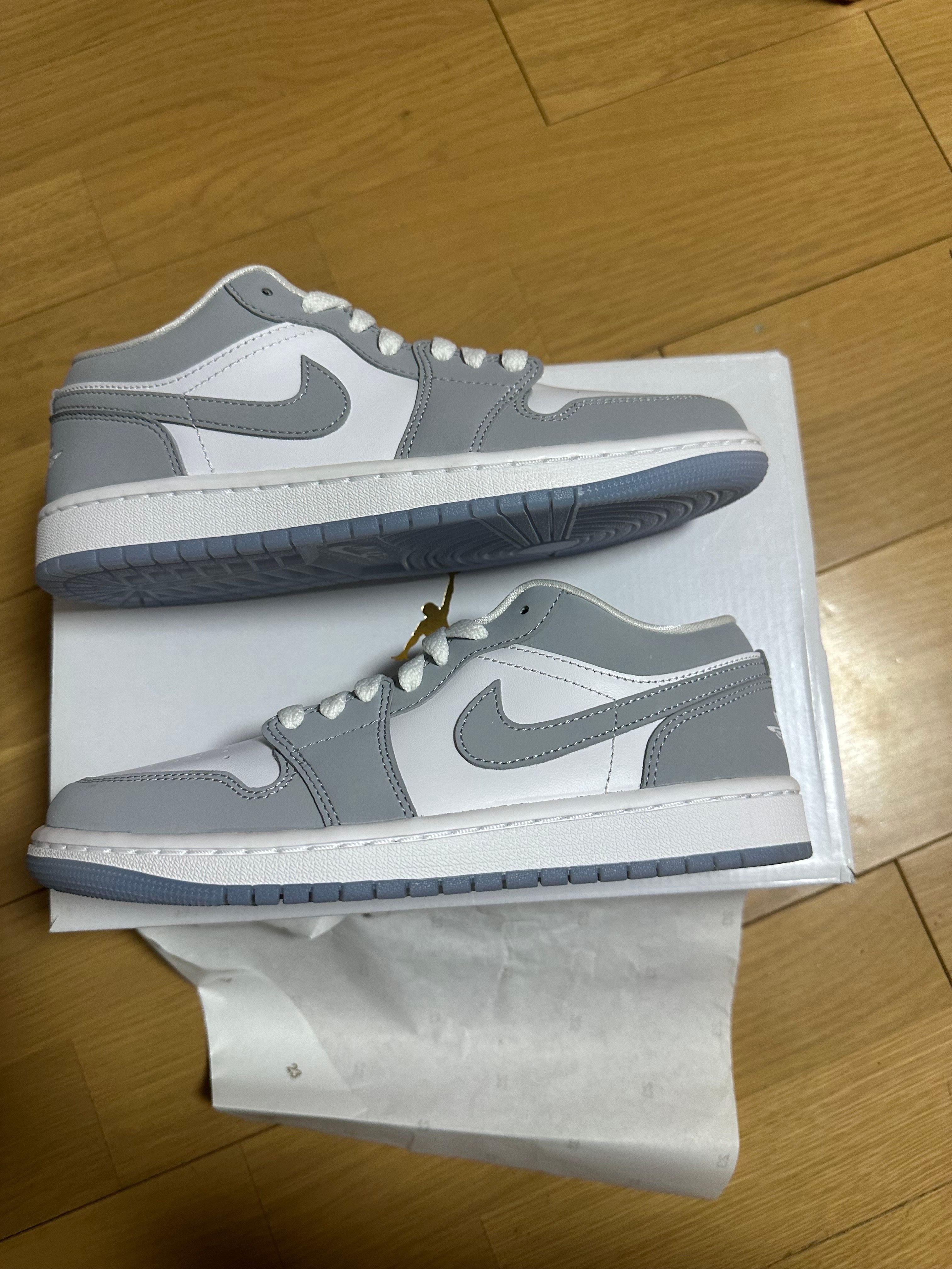 Nike Women's Air Jordan 1 Low "Wolf Grey"