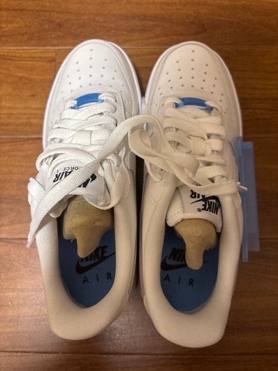 Nike Women's Air Force 1 Low UV "White/University Blue"