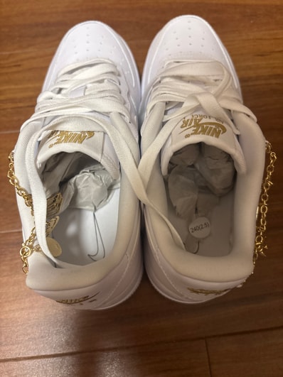 Nike Women's Air Force 1 Low "White Pendats"