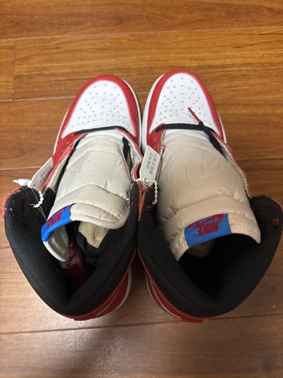 Spiderman × Nike Air Jordan 1 Origin Story "Gym Red/White/Photo Blue/Black"