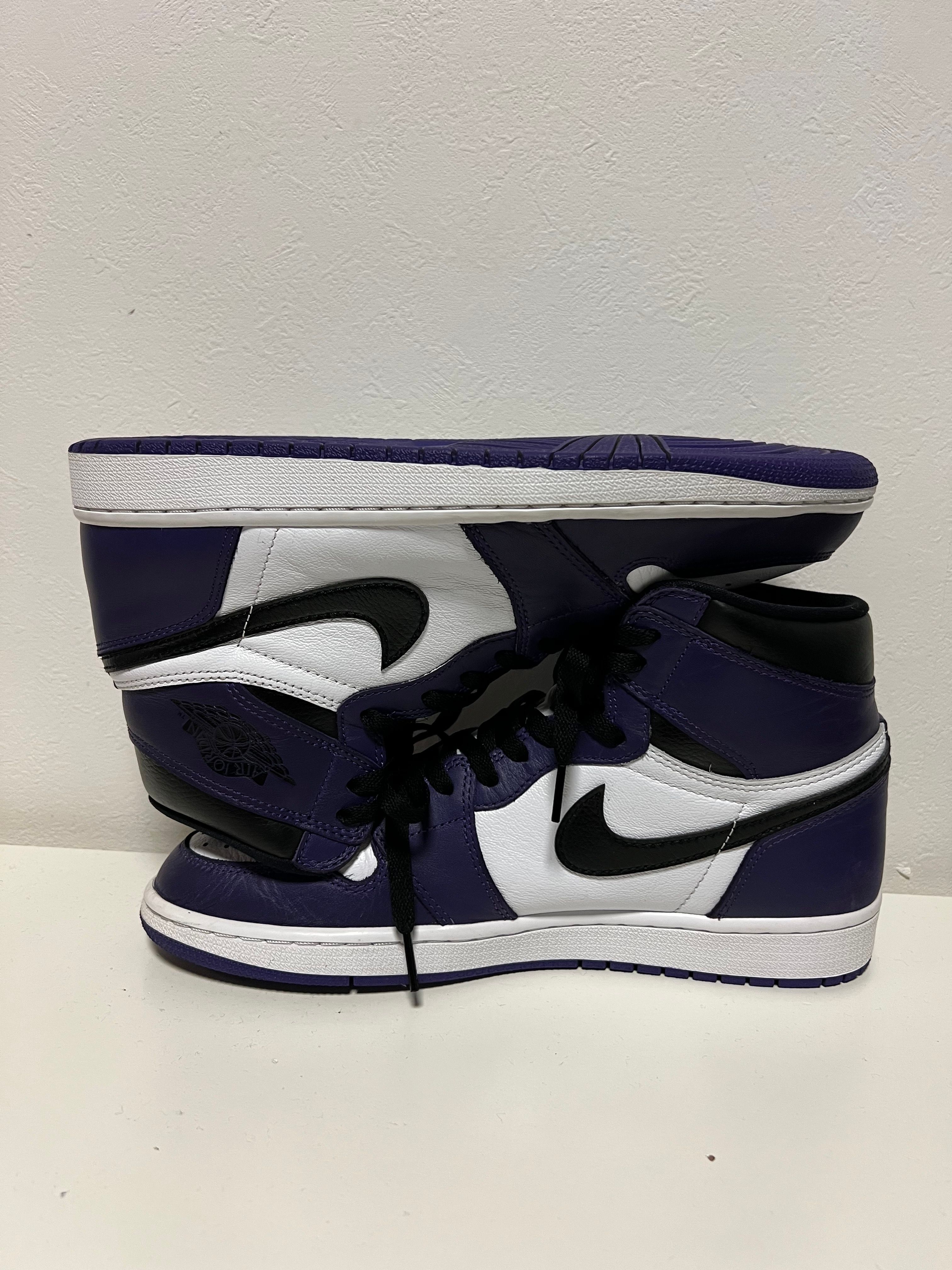 Nike Air Jordan 1 Retro High OG "Court Purple White/Black" (2020)   
