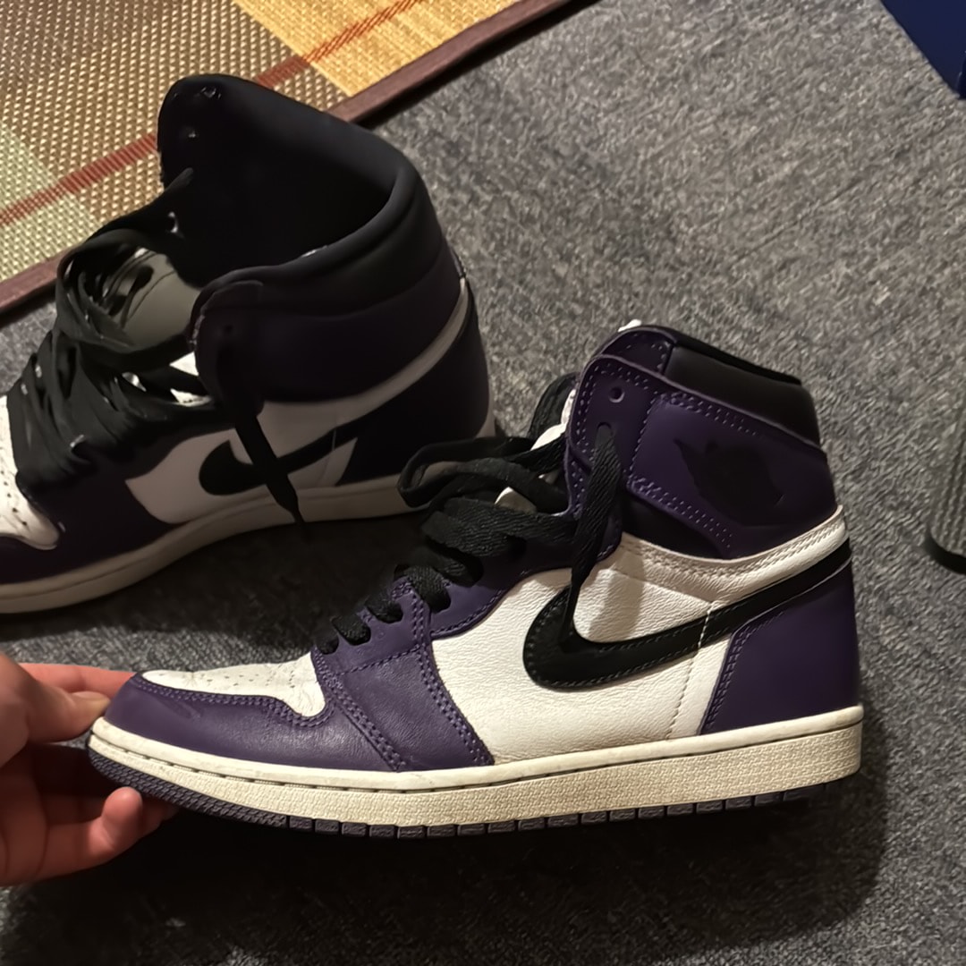 Nike Air Jordan 1 Retro High OG "Court Purple/White/Black" (2020)
