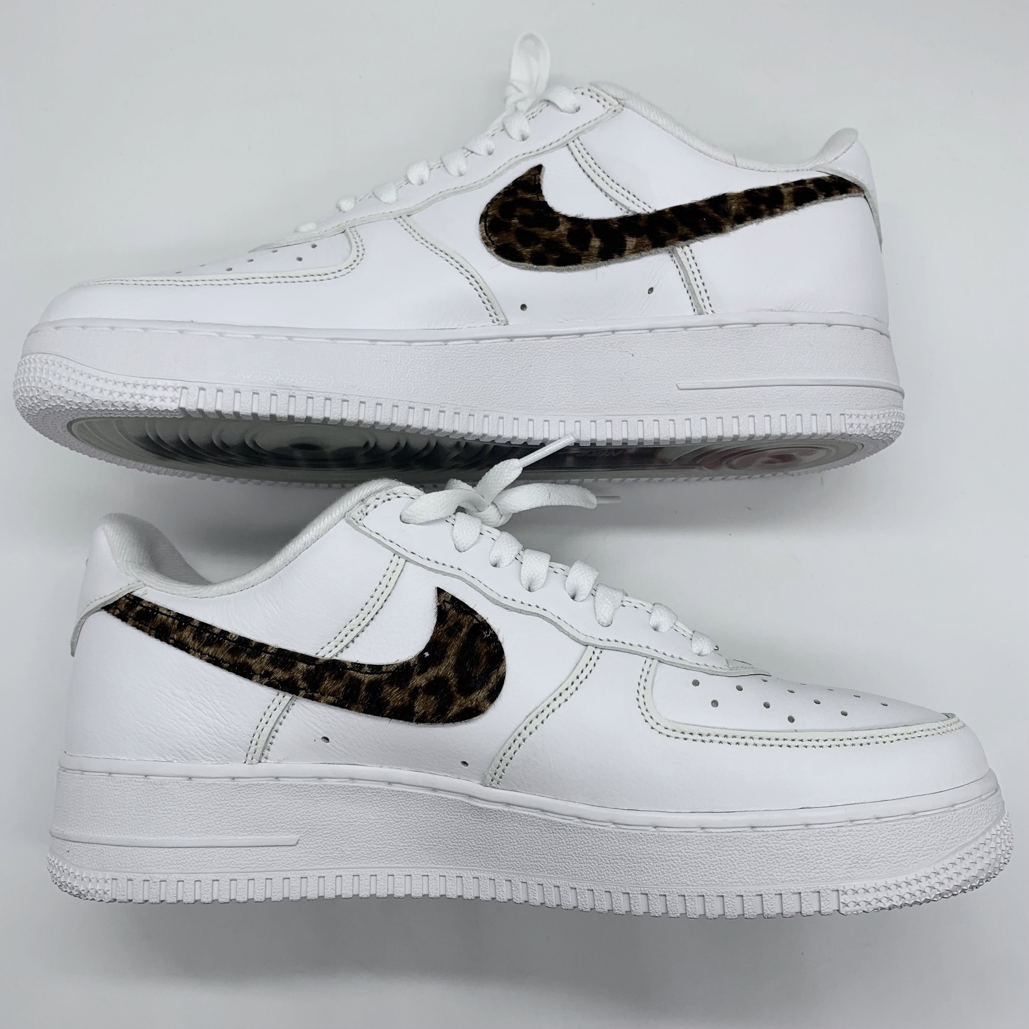 GOODENOUGH × Supreme × Nike Air Force 1 Low "White/Leopard" (25SS Week15)