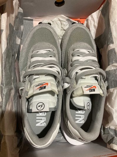 Fragment × sacai × Nike LD Waffle "Light Smoke Grey"
