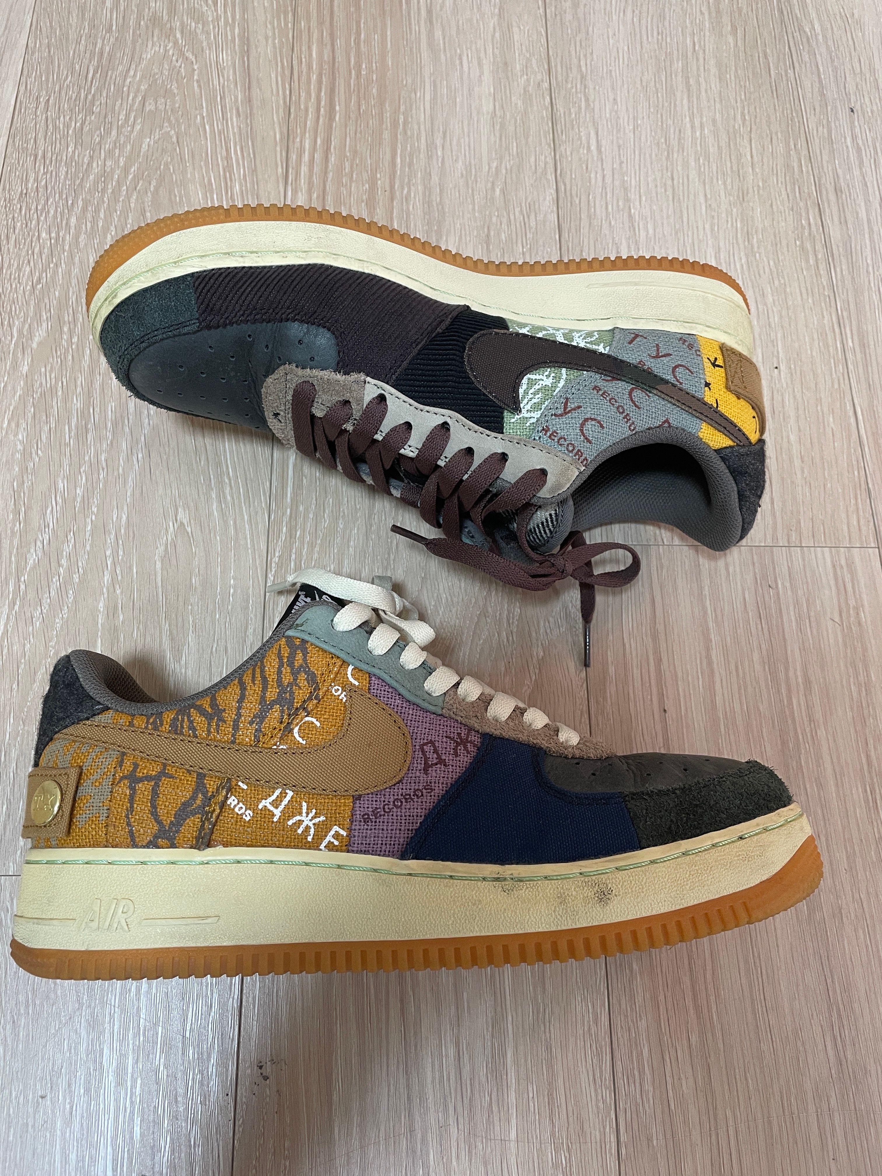 Travis Scott × Nike Air Force 1 Low Cactus Jack "Multi Color"