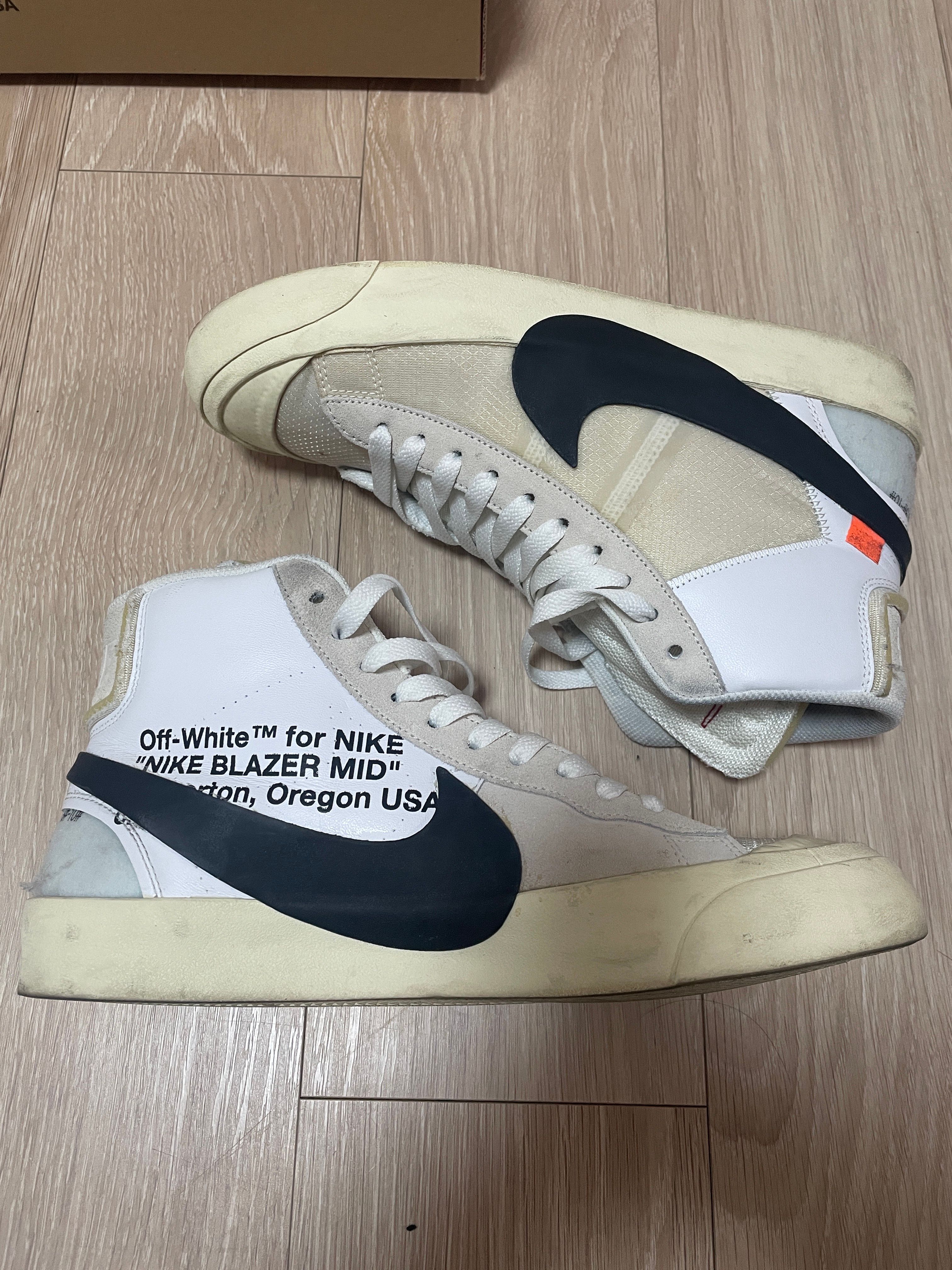 Off-White × Nike The Ten Blazer Mid "White"