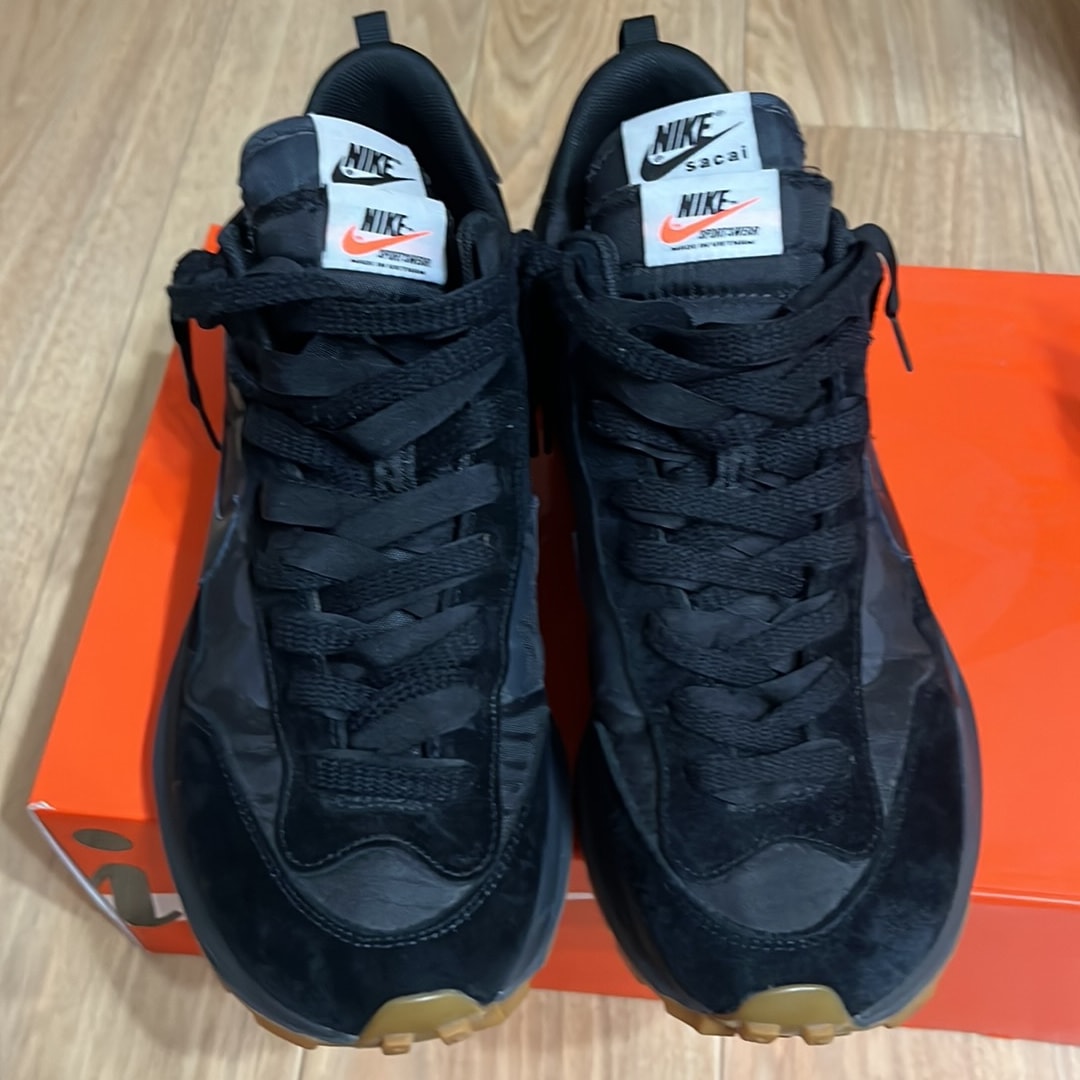 sacai × Nike Vapor Waffle "Black Gum"