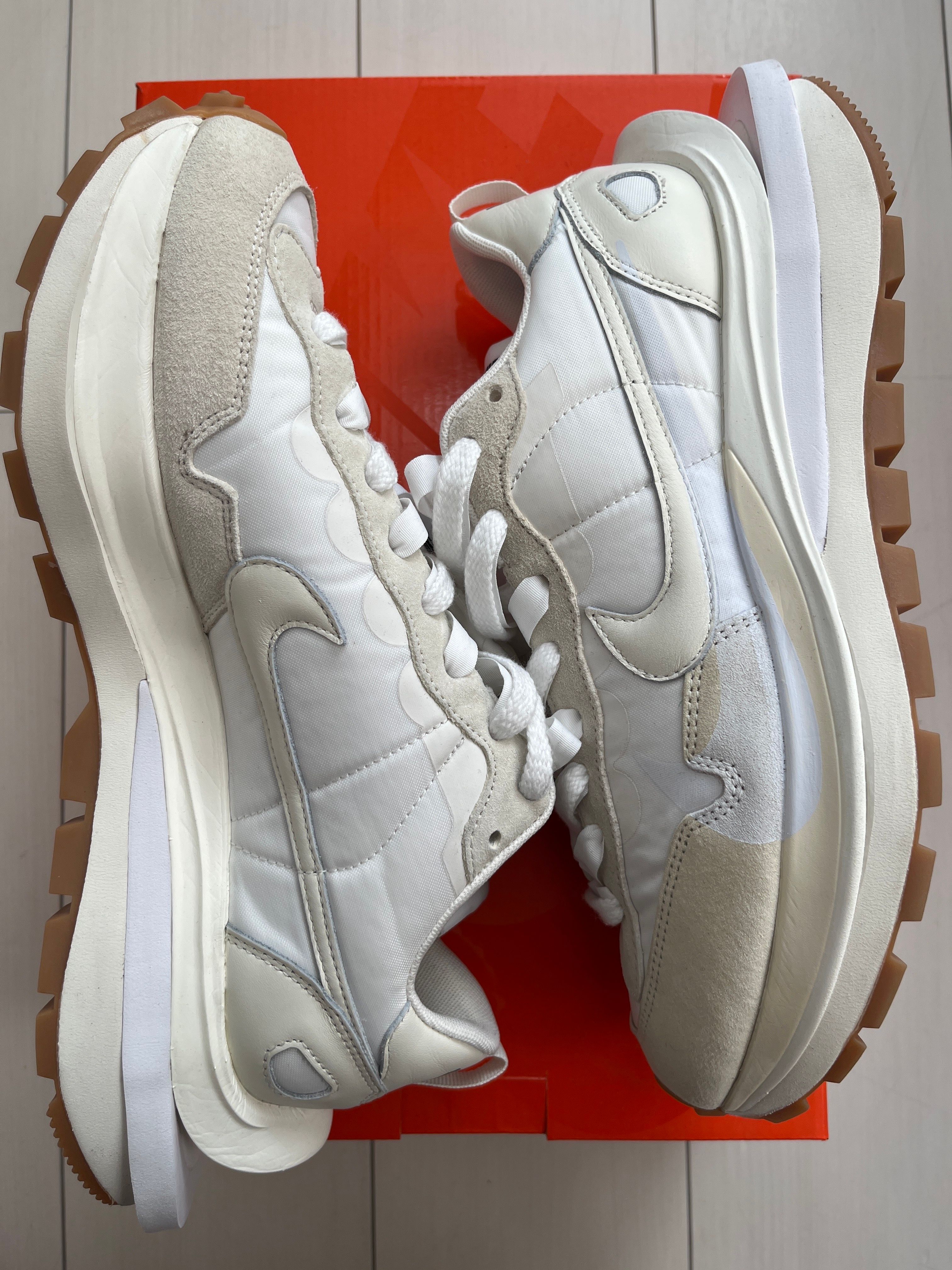 sacai × Nike Vapor Waffle "White Gum"