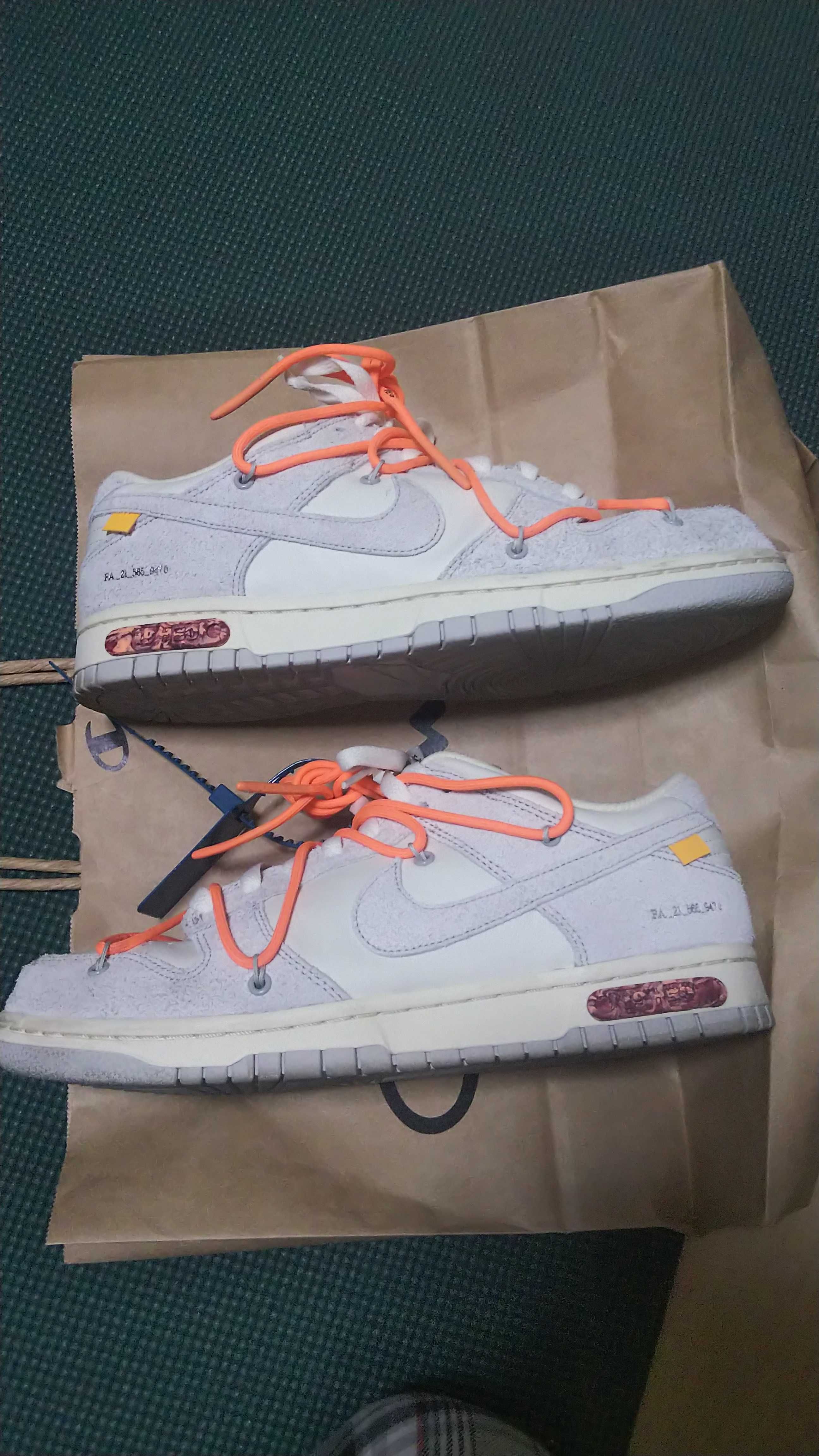 Off-White × Nike Dunk Low 1 of 50 "Lot.19" 