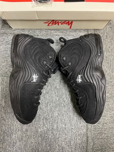 Stussy × Nike Air Penny 2 "Black"