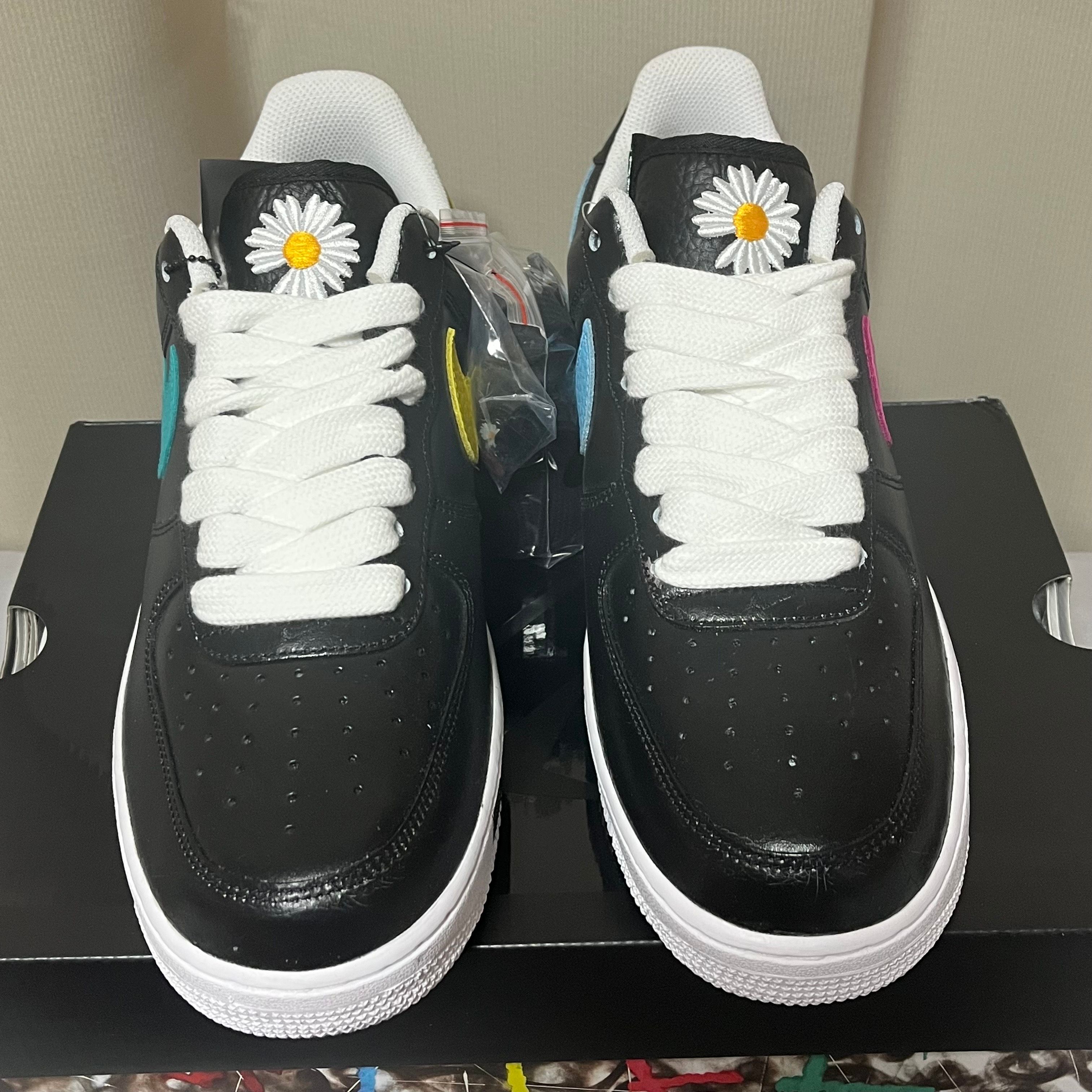 PEACEMINUSONE × Nike Air Force 1 Low '07 Para-Noise 3.0 "Black and Multi-Color" / G-DRAGON