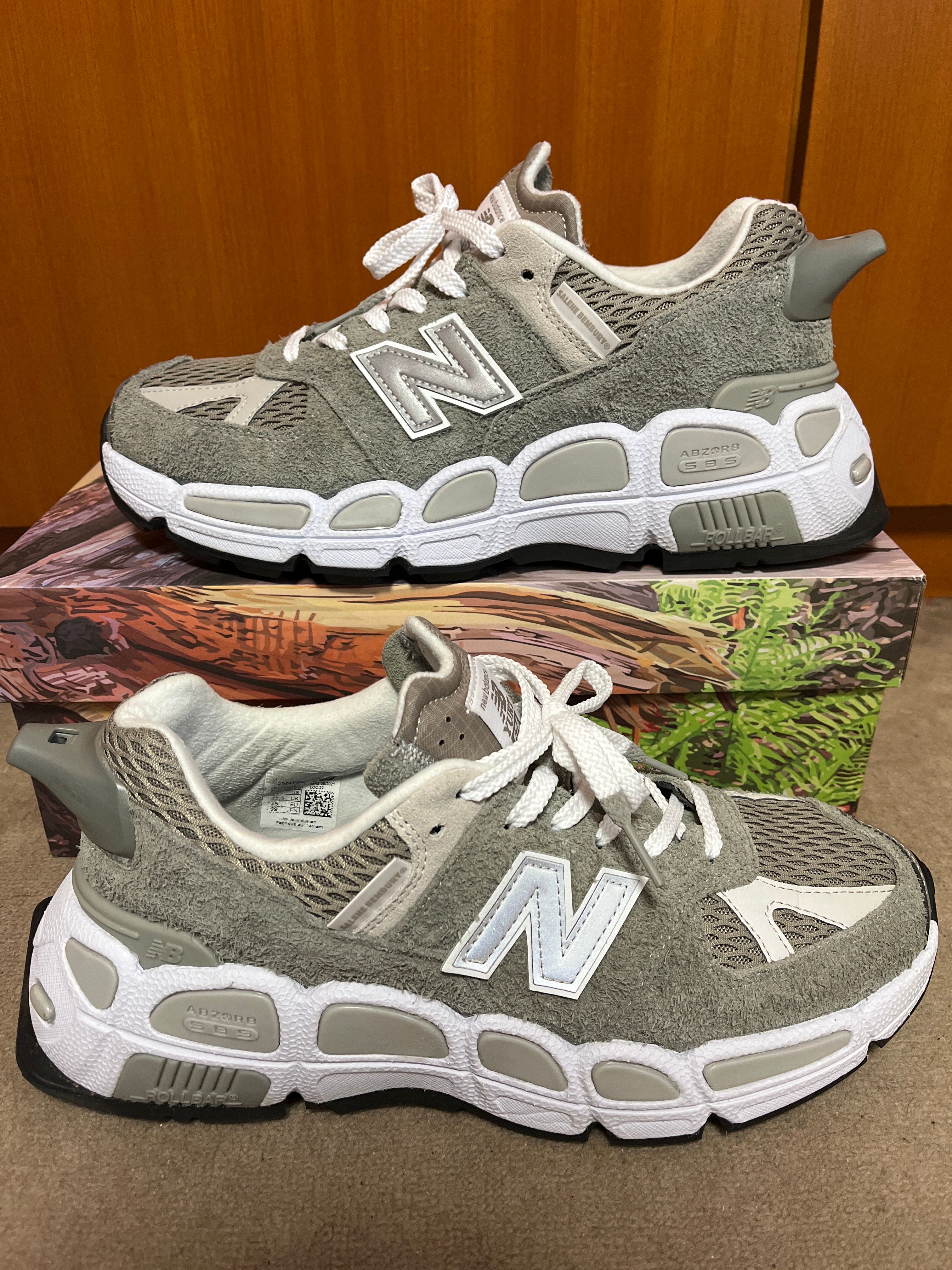 Salehe Bembury × New Balance 574 Yurt "Grey/White"