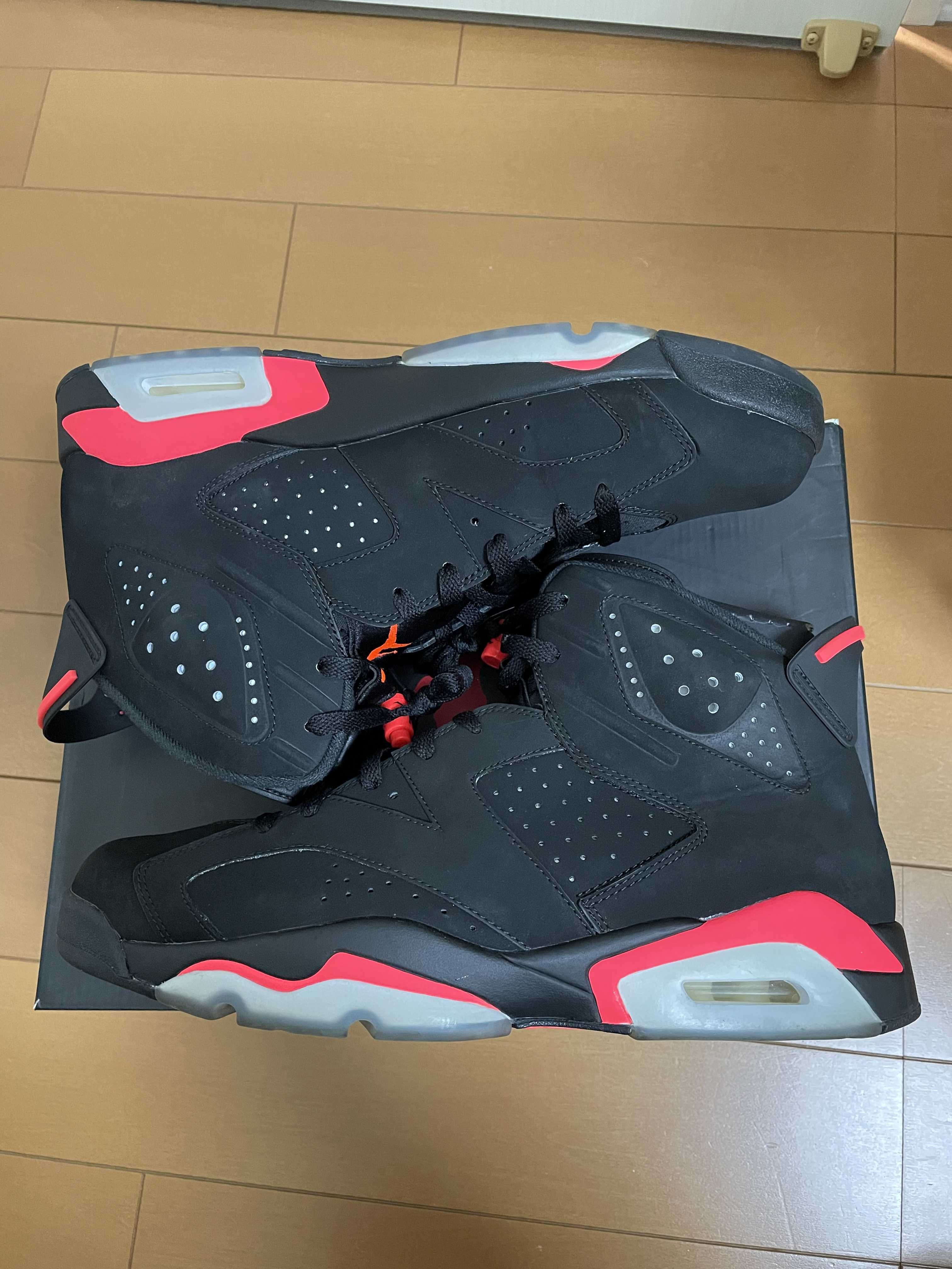 NIKE AIR JORDAN 6 RETRO "INFRARED BLACK" (2014)