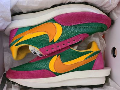 sacai × NIKE LDV WAFFLE "PINE GREEN"