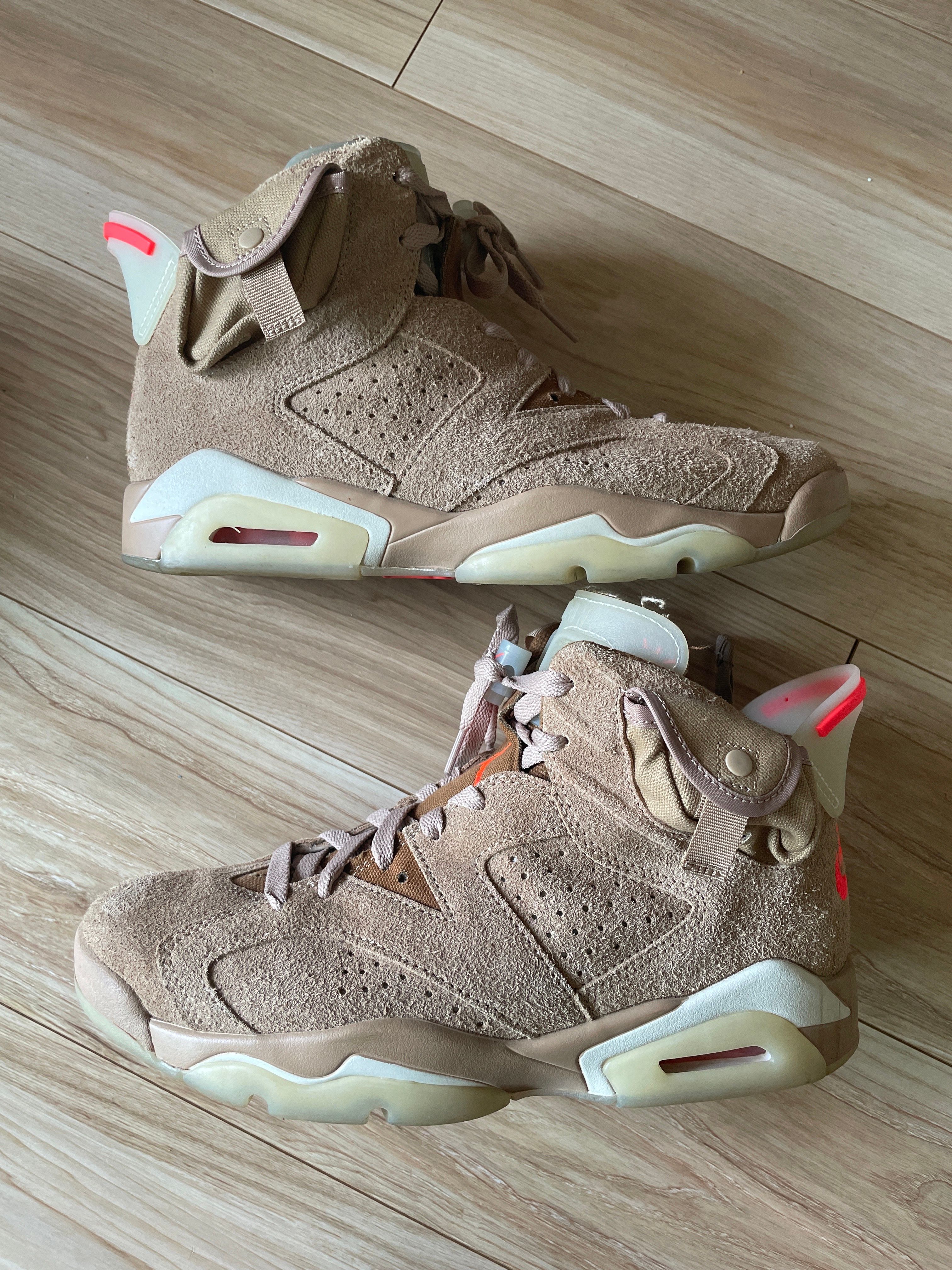 Travis Scott × Nike Air Jordan 6 "British Khaki"