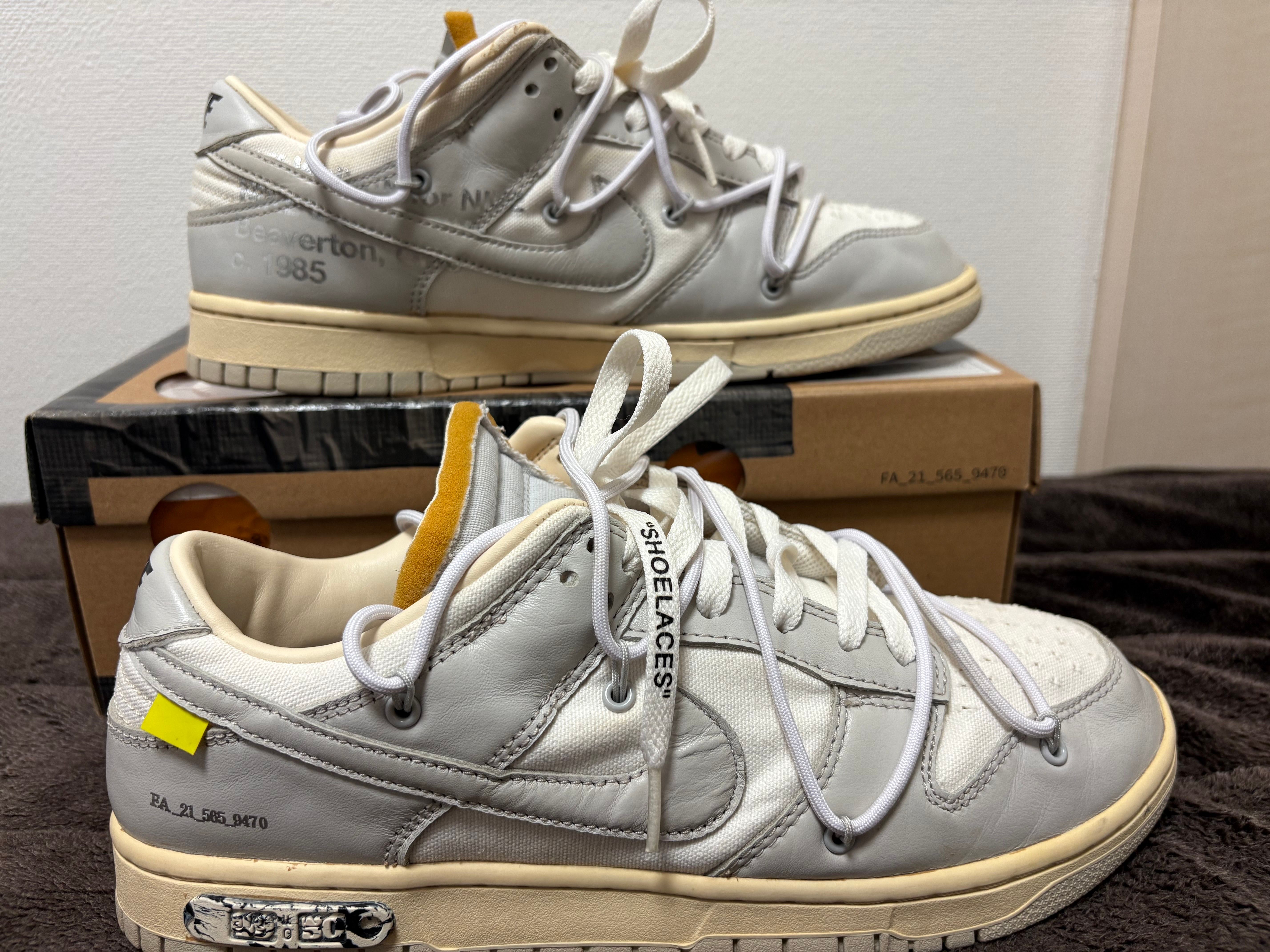 Off-White × Nike Dunk Low 1 of 50 "Lot.49"